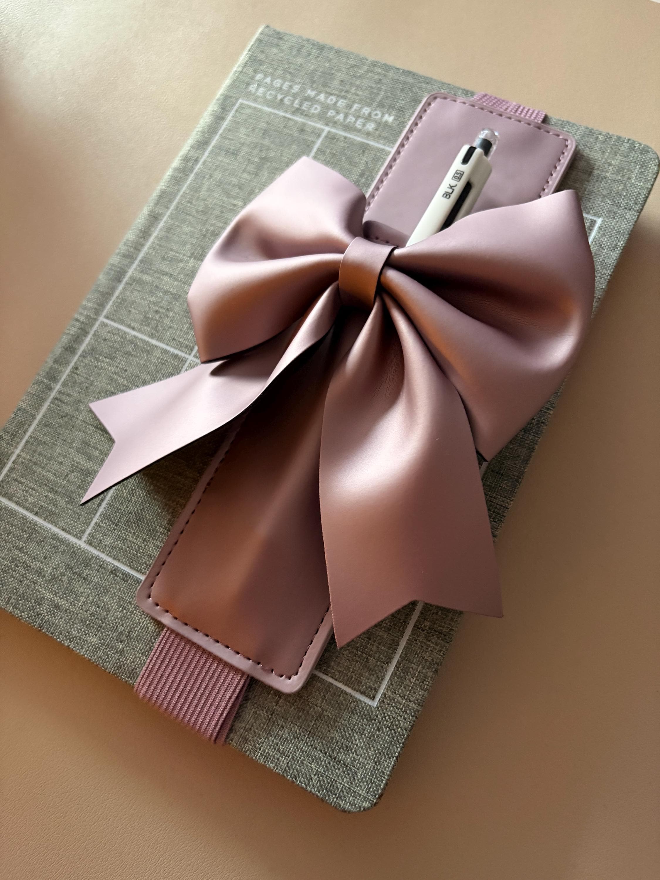 Typo Adjustable Pink & Lilac Cute Pen Pouch | Stylish Stationery Accessory