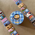 Japanese PET Washi Tape Individual Stickers Travelling Stamp Cute Kawaii
