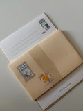 MIND WAVE Shibanban Japanese Stationery Letter Set Aasobo Penpal Snail Mail