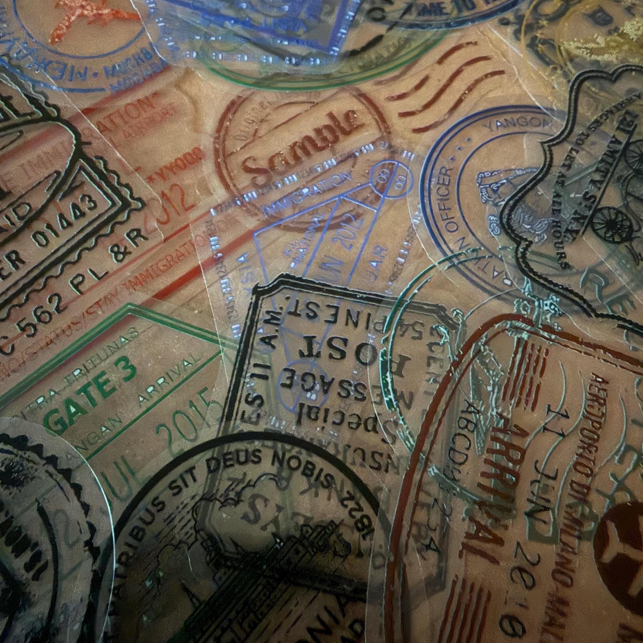 60pcs Vintage Transparent Retro Stickers