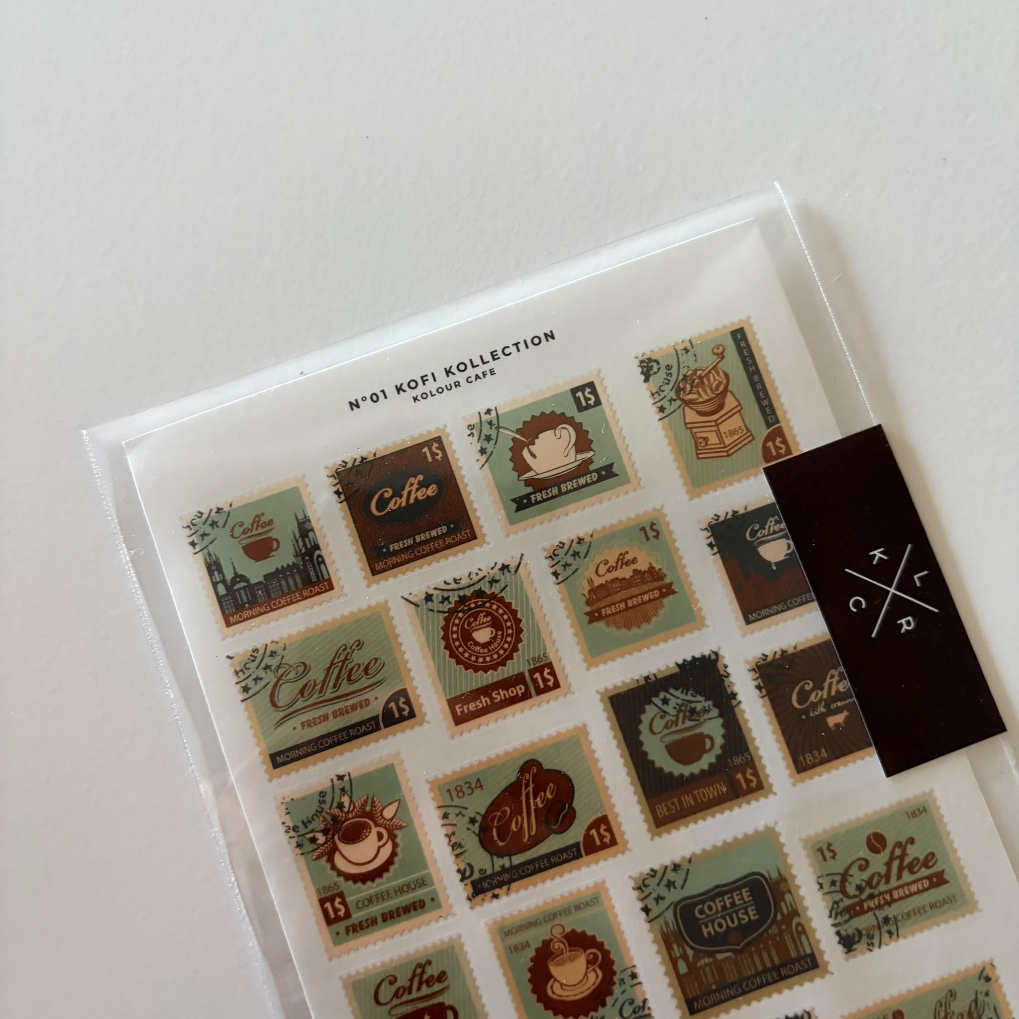 Coffee Planner Stickers 01 - Kolour Cafe