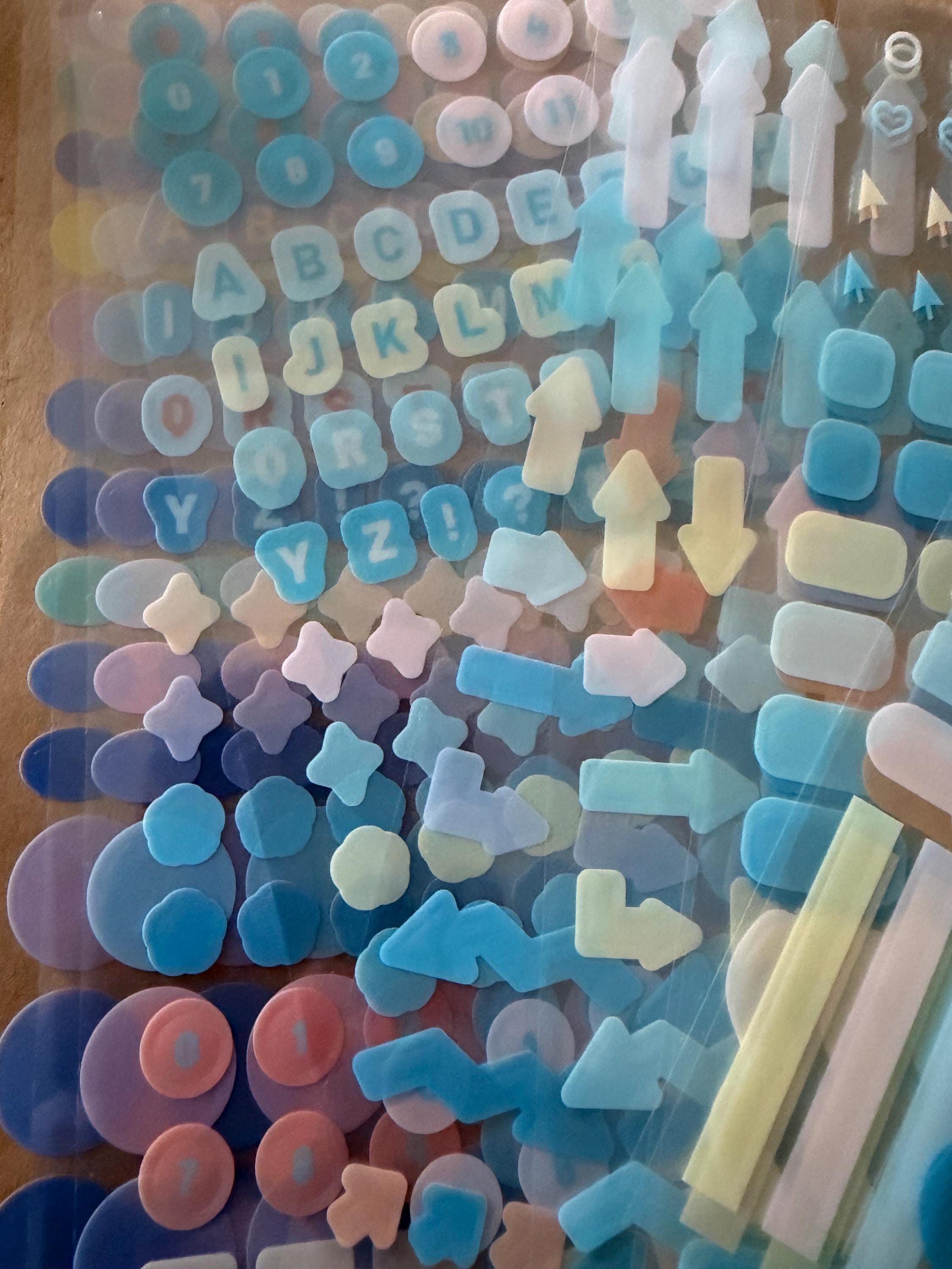 5 Sheets Label Stickers