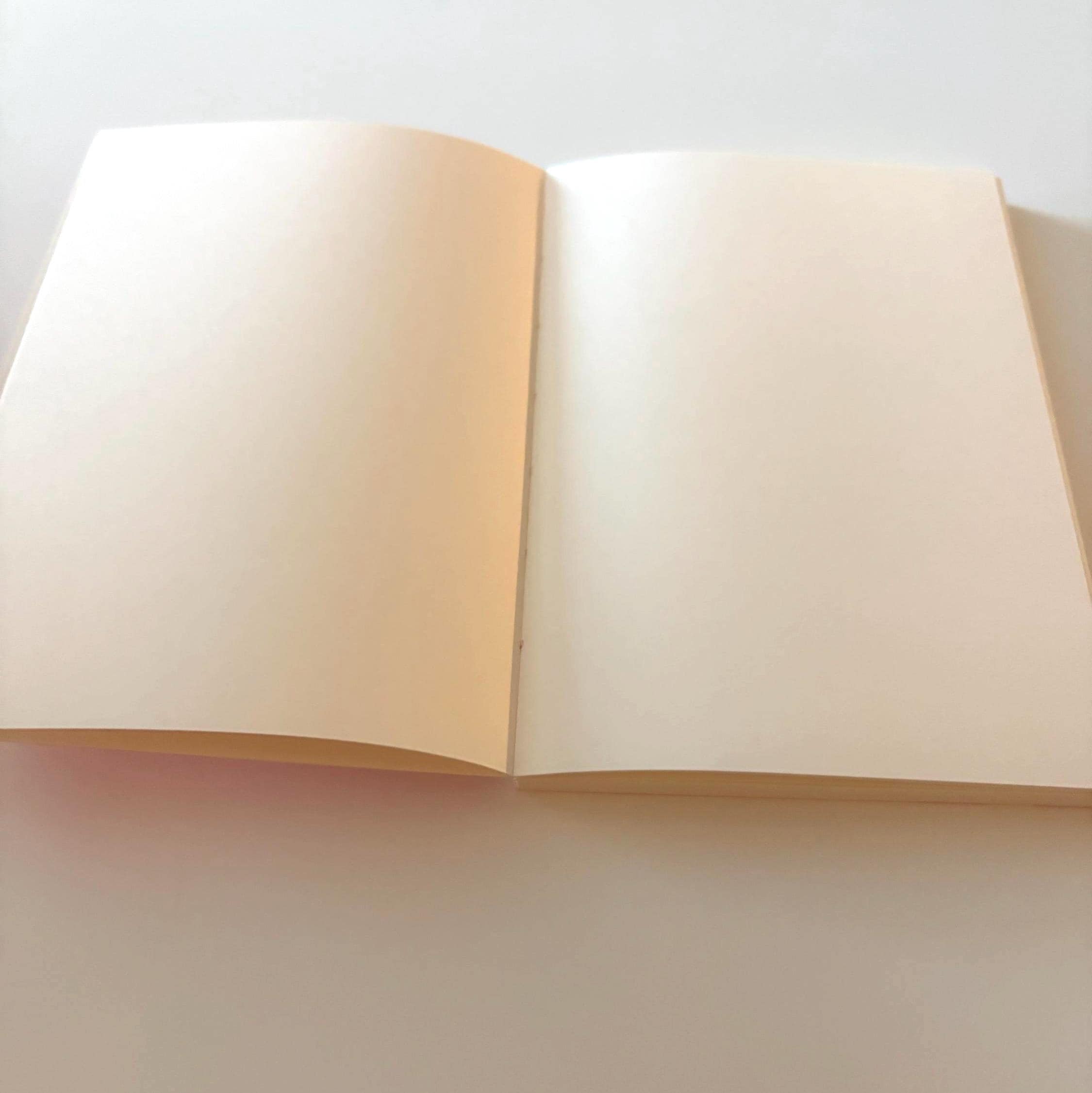 A7 Retro Tomato Gingham Notebook – Lay‑Flat Dot Grid Pocket Journal for Notes & Bullet Journaling