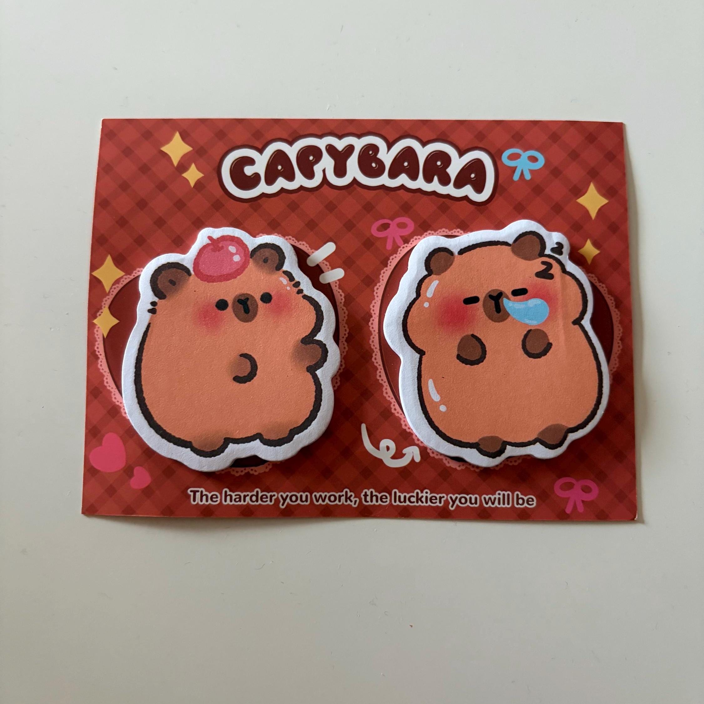 Capybara Sticky Notes Notepad