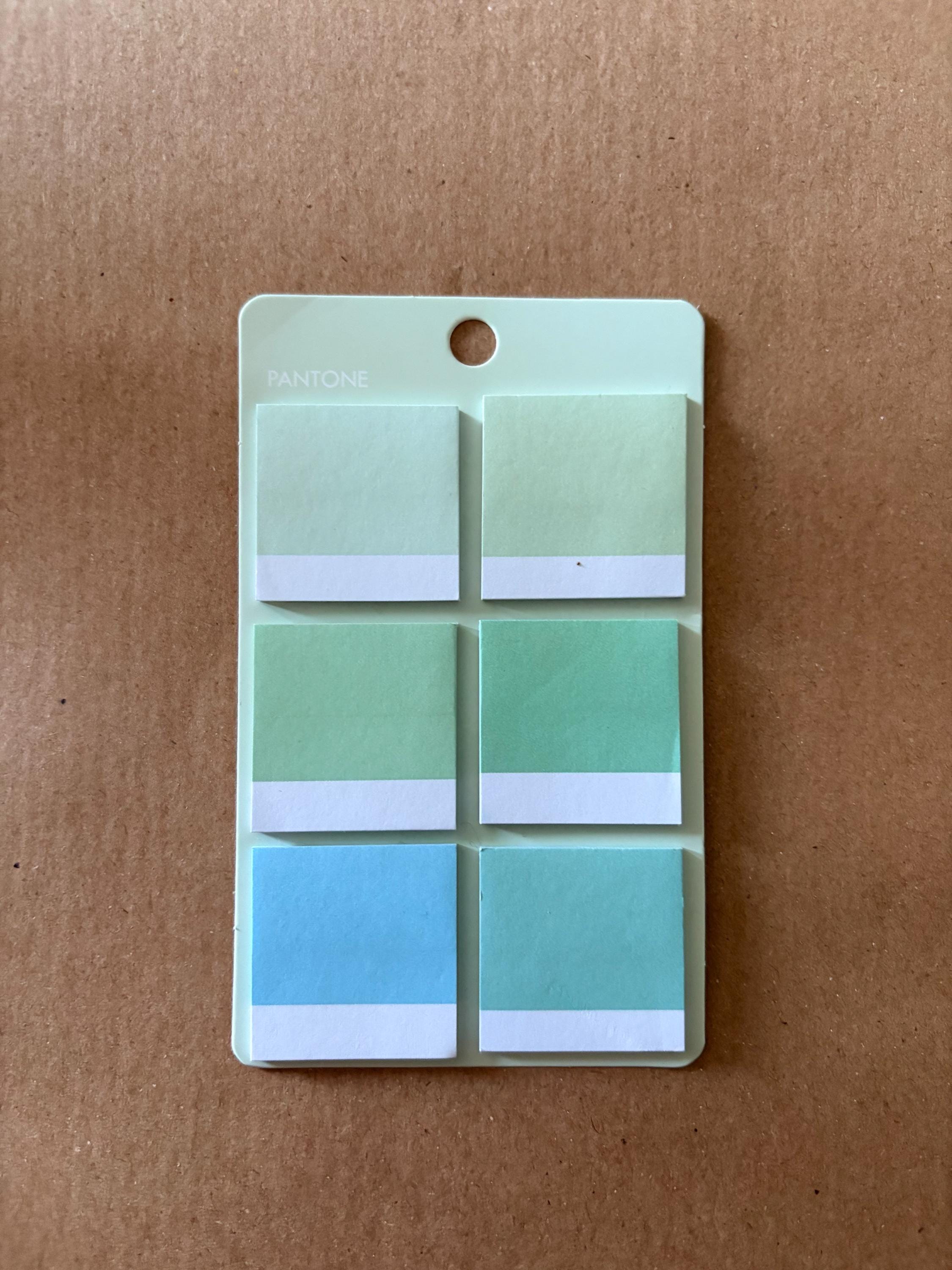 Matcha Green Pantone Sticky Notepad Memopad