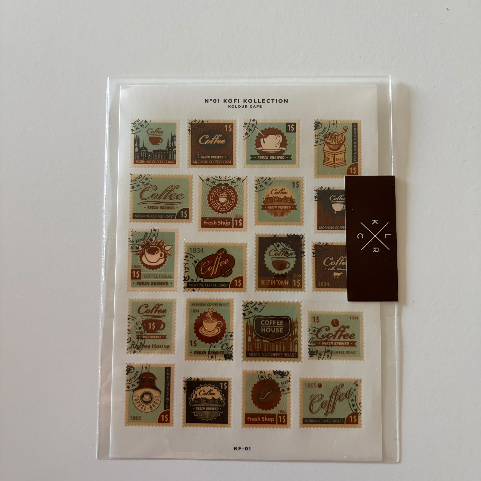 Coffee Planner Stickers 01 - Kolour Cafe