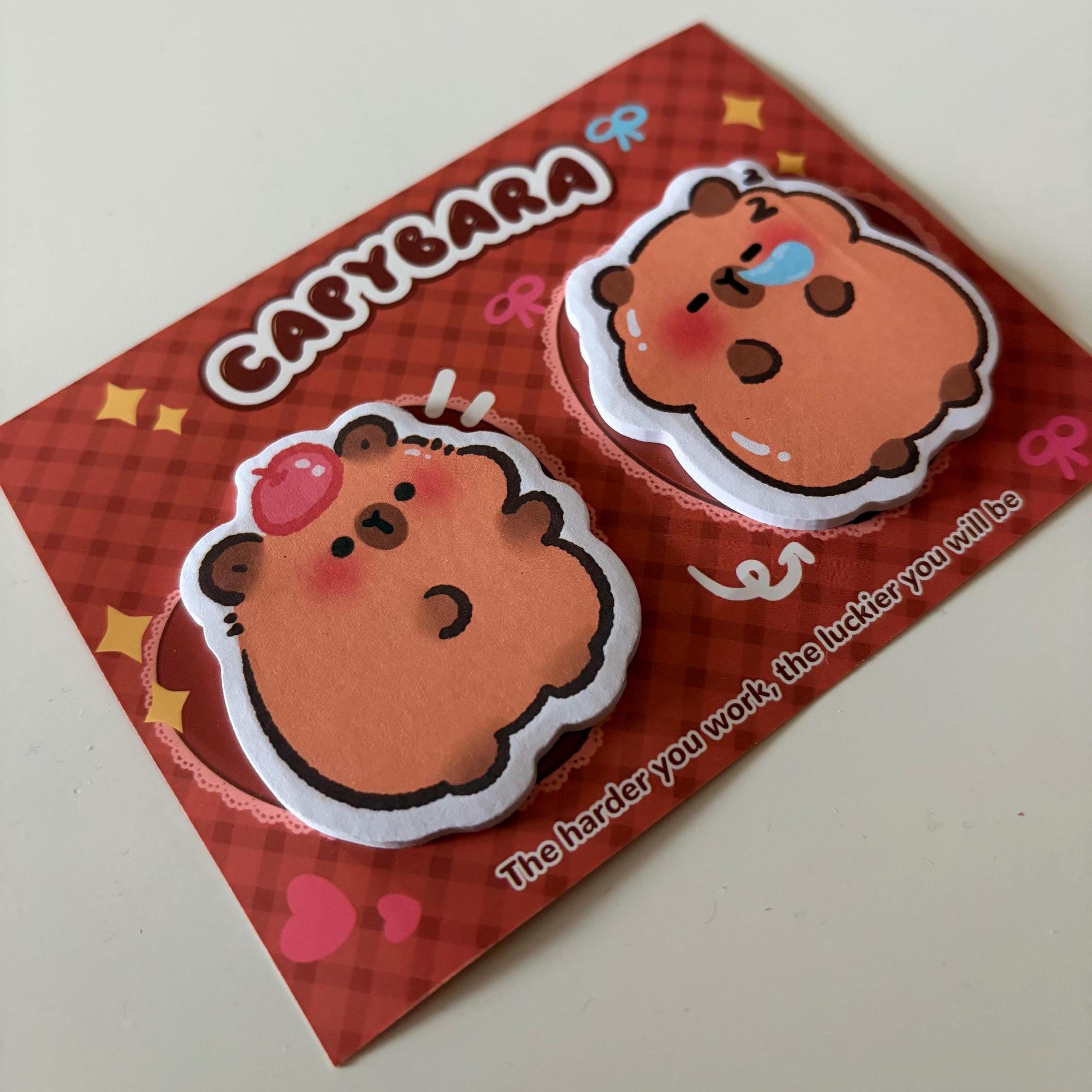 Capybara Sticky Notes Notepad