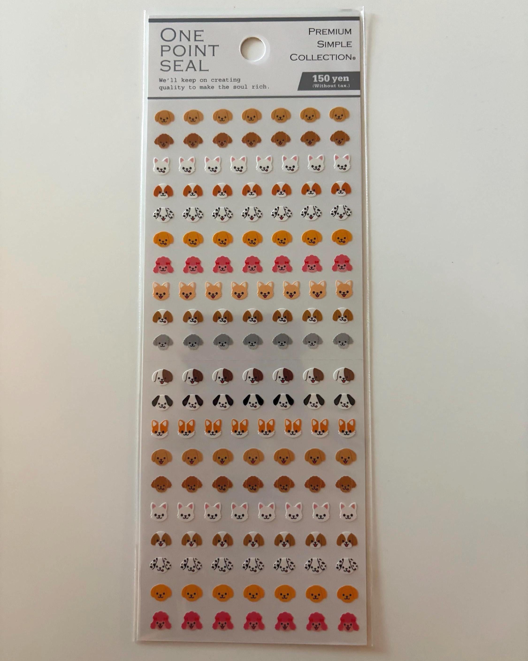 Mind Wave Japanese Stickers, Animals, Daily Life, Journal Stickers