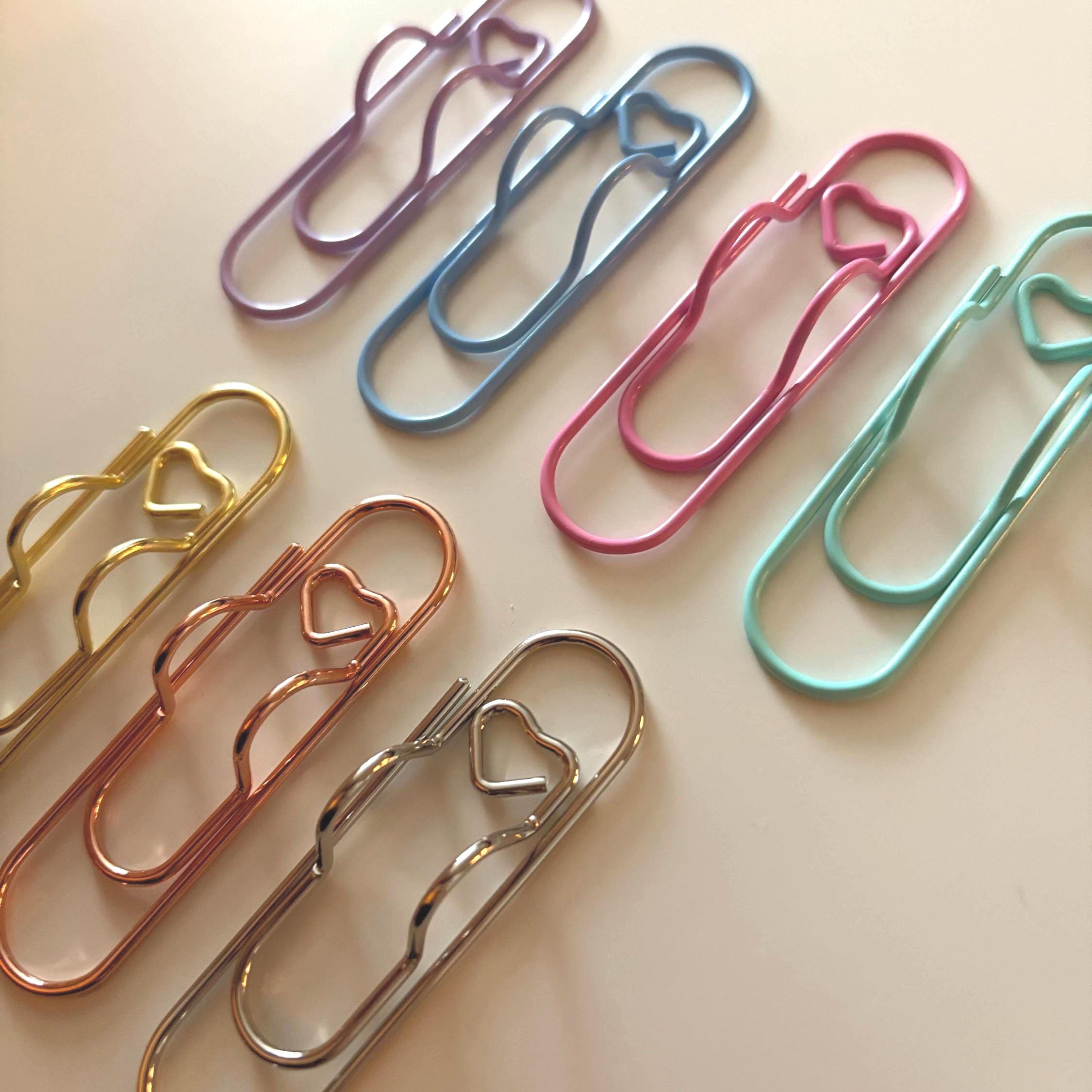 Colourful Pen Holder Clip Notebook Journal Accessories Craft Supplies
