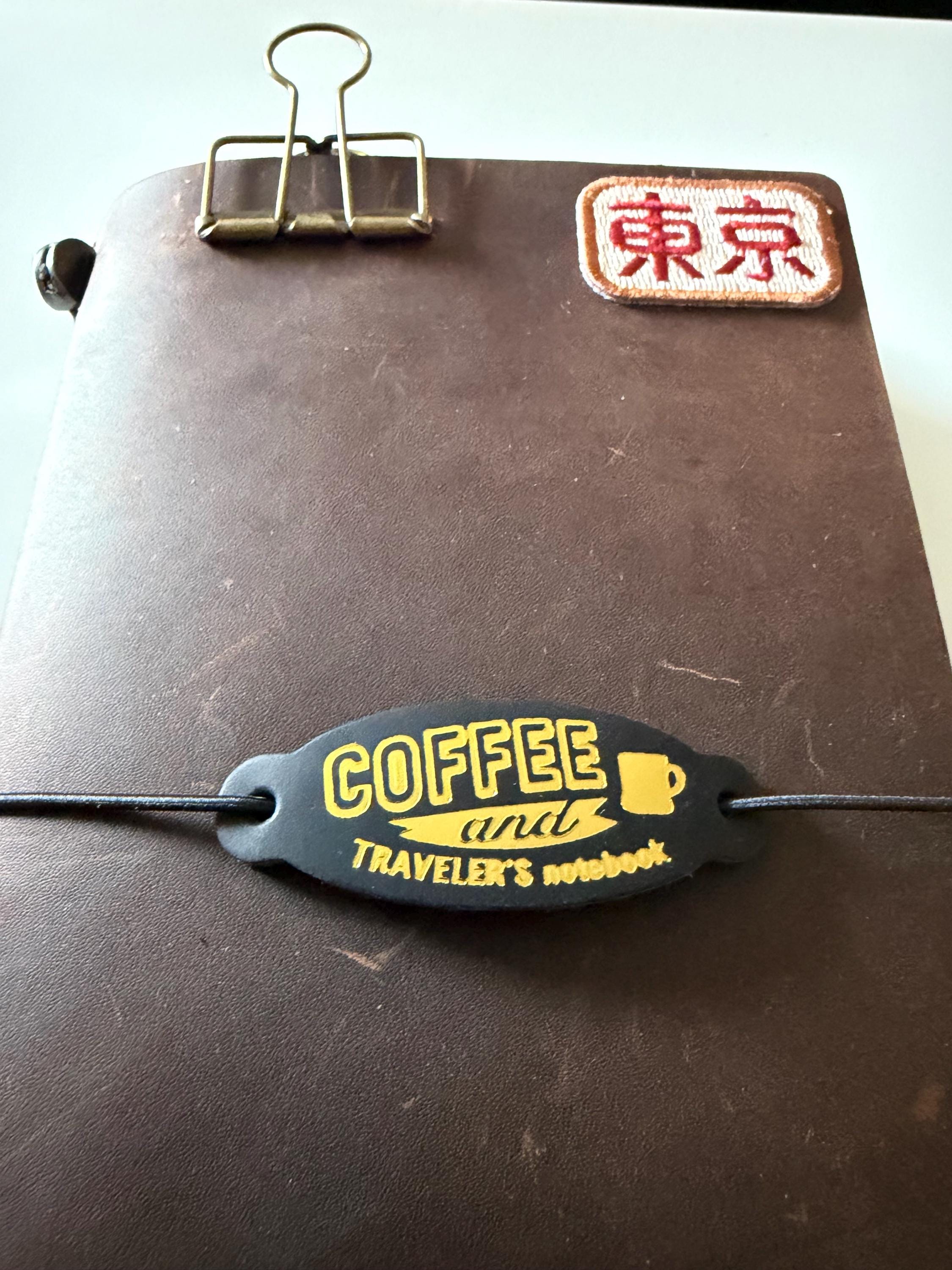 Coffee Travel Journal Tag Travellers Fountain Pen Travelers Notebook Craft Journal Supplies