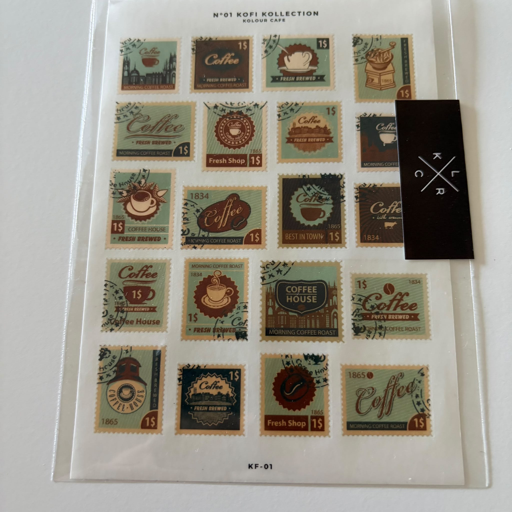 Coffee Planner Stickers 01 - Kolour Cafe