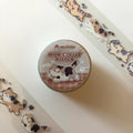 Cat Japanese Washi Tape | Kawaii Pet Tape for Crafts, Journaling & Decoration