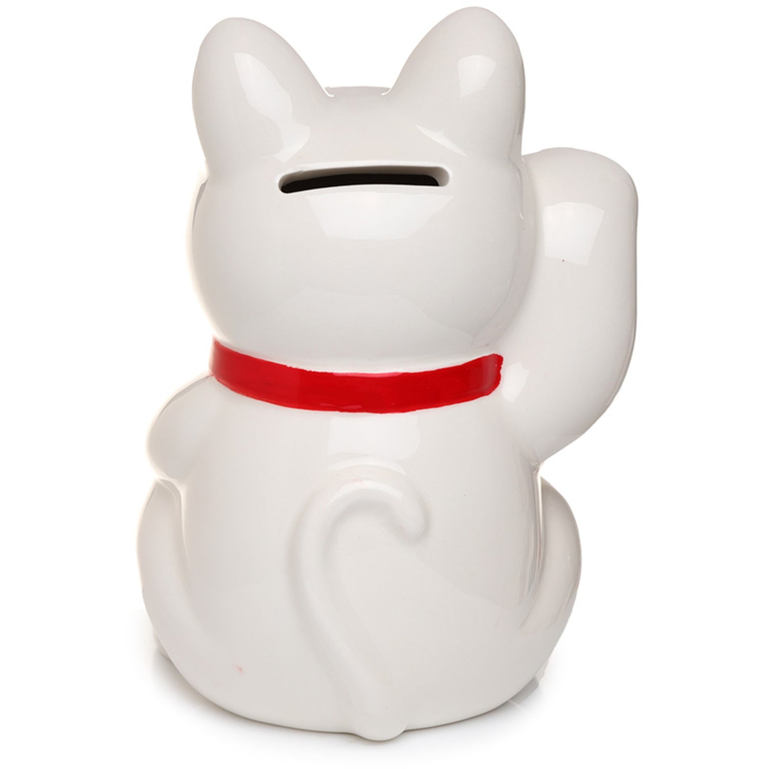 Maneki Neko Lucky Cat Ceramic Money Bank