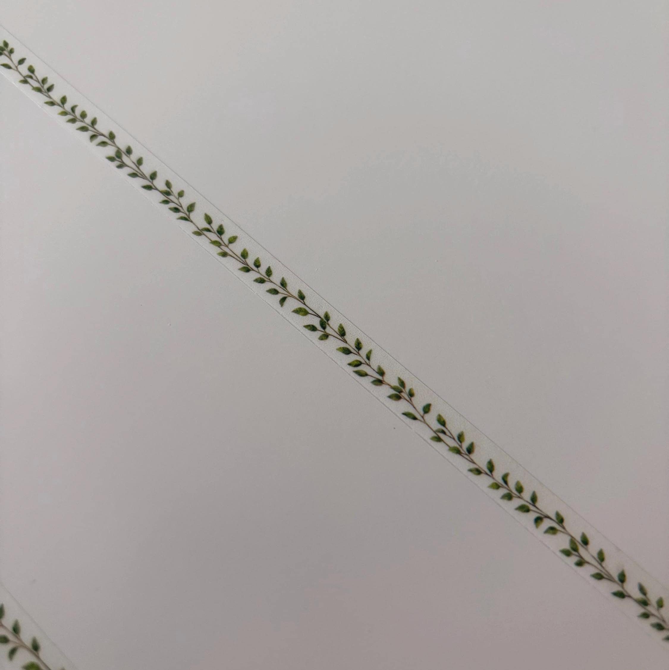 Leaf Line Clear Tape - Japanese Journaling, Scrapbooking (7mm x 3m) MIND WAVE JAPAN