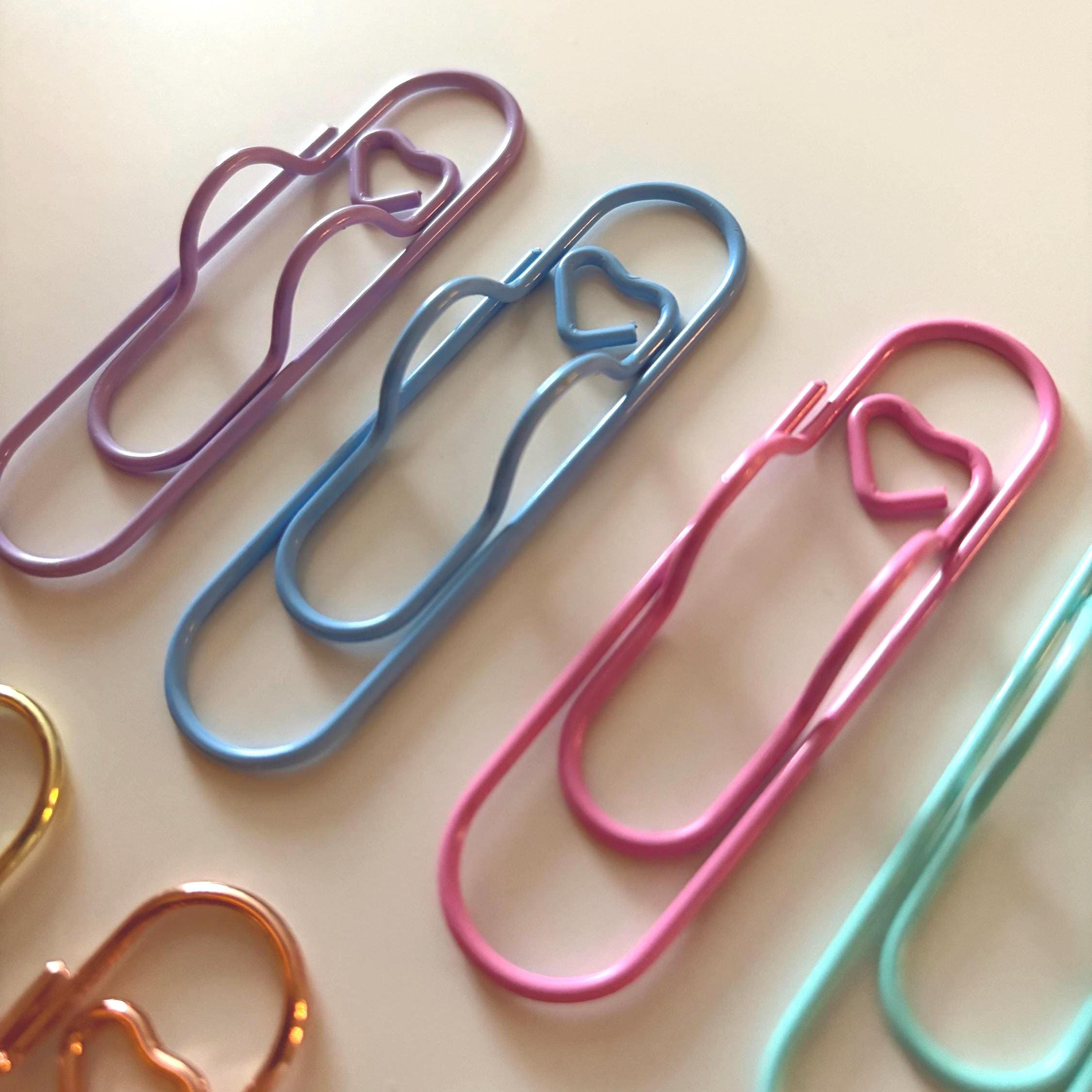 Colourful Pen Holder Clip Notebook Journal Accessories Craft Supplies