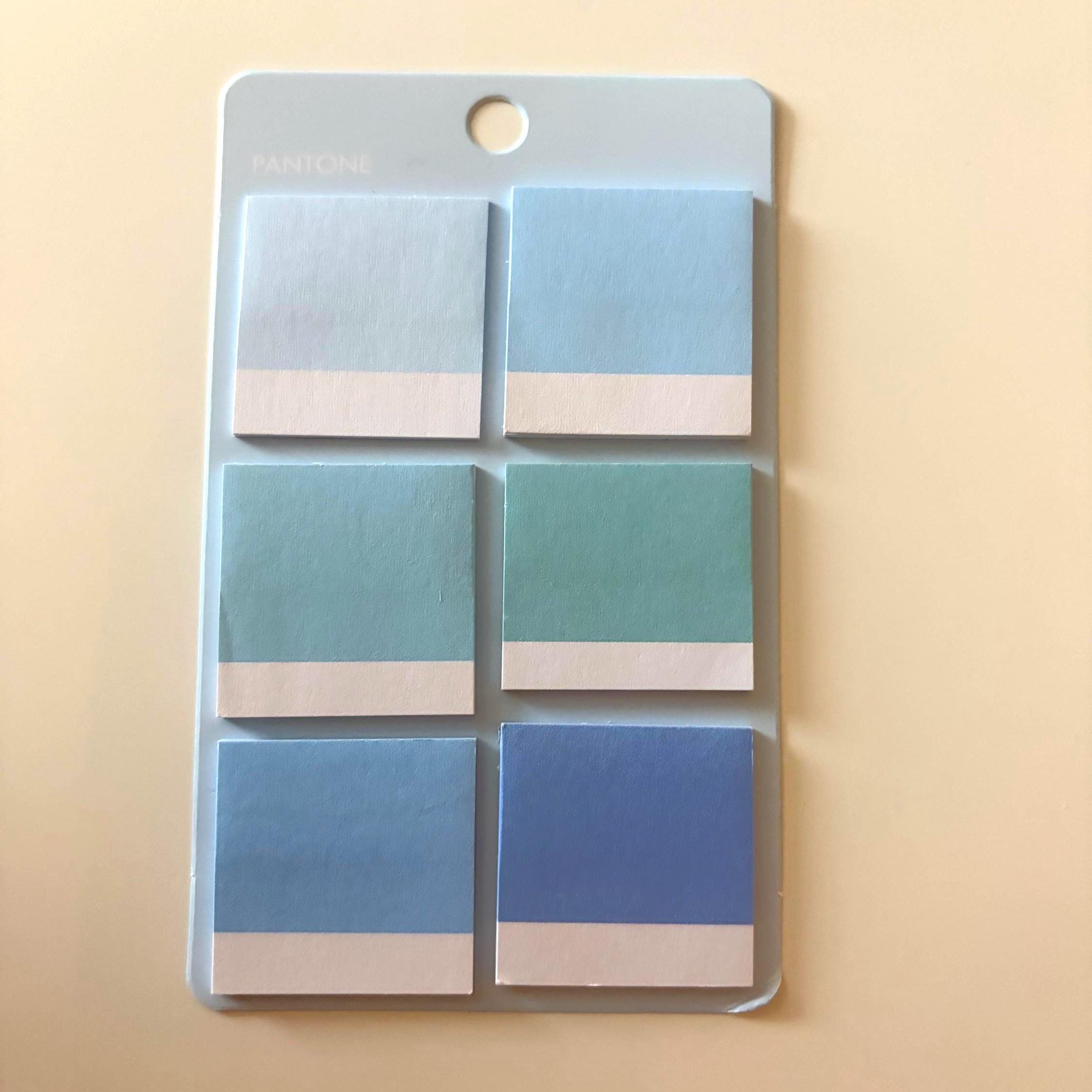 Pantone-Inspired Sticky Notepad | Colourful Memo Pad for Desk & Planning