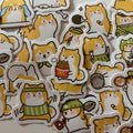 Animal Etori Life Stickers, Scrapbooking Planner, 40pcs