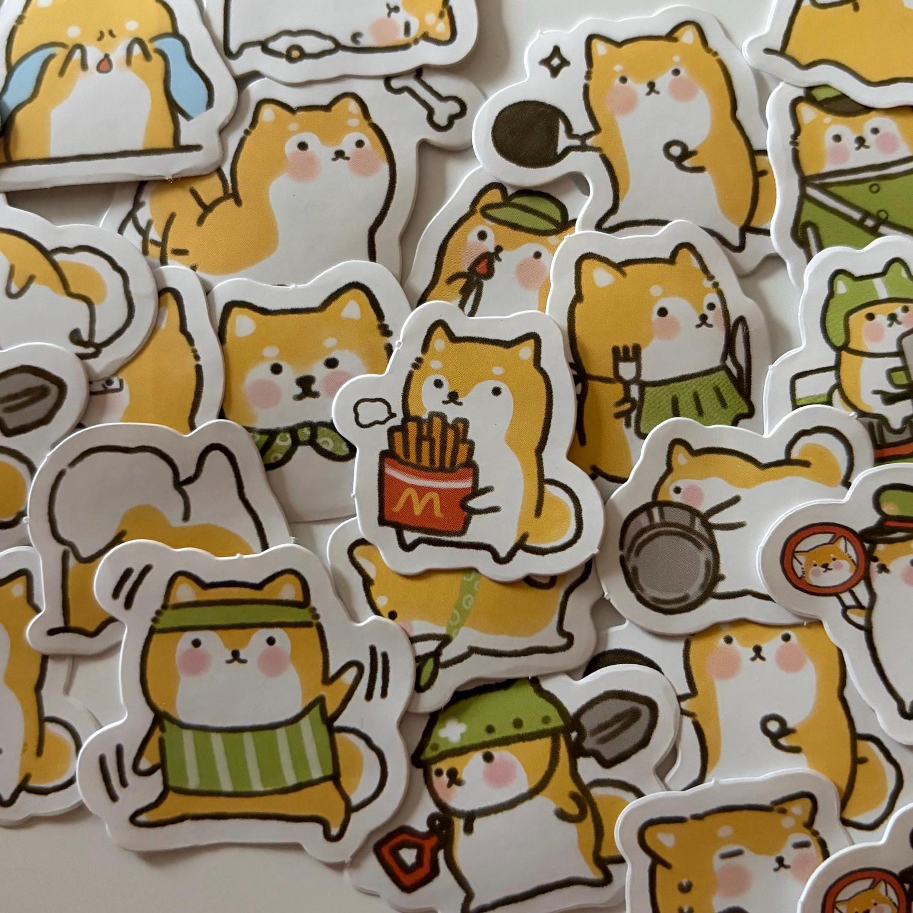Animal Etori Life Stickers, Scrapbooking Planner, 40pcs