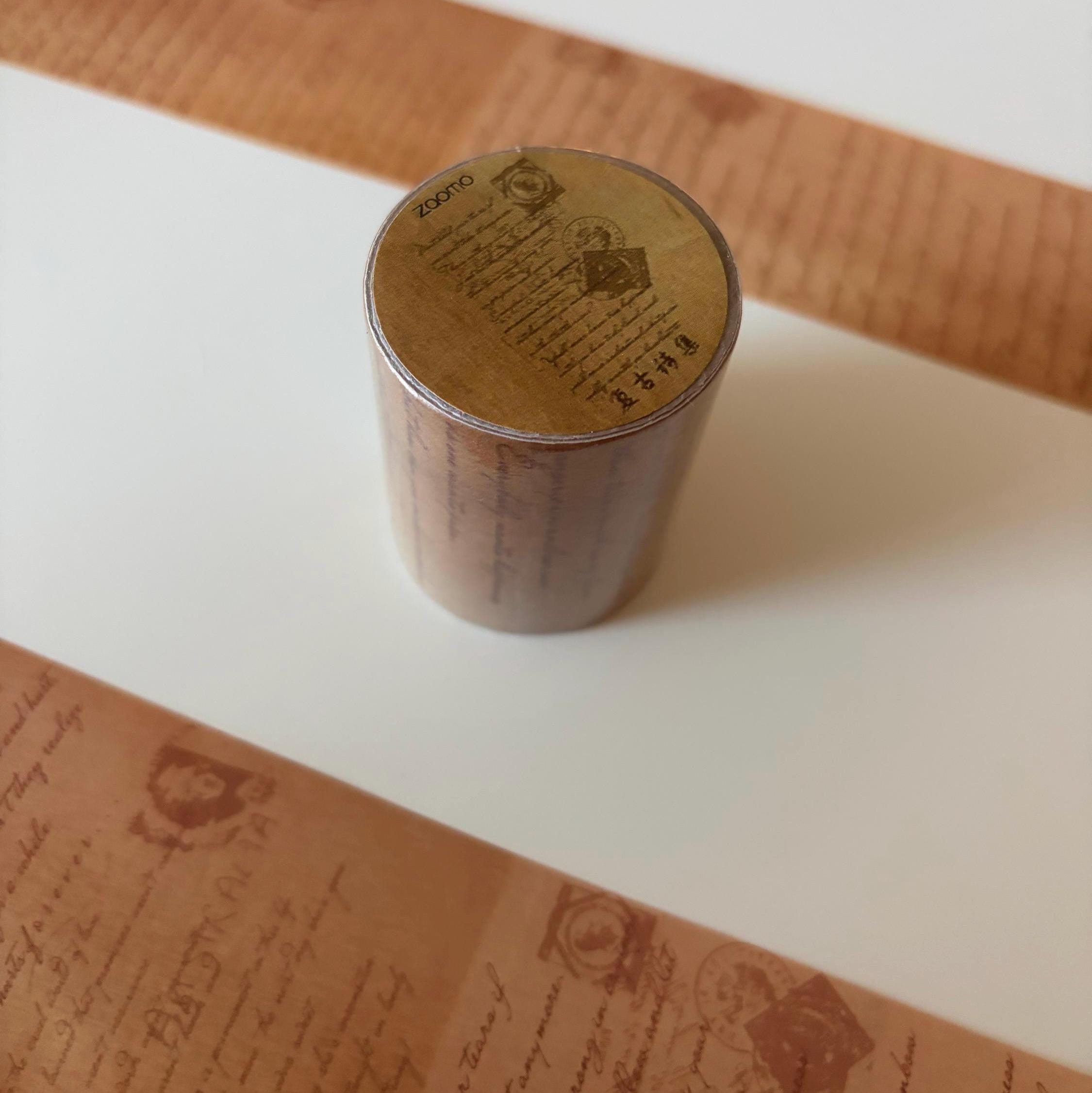 Vintage-Style Dark Academia Washi Sticker Tape
