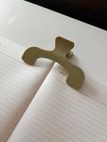 Green Journal Clip Page Holder Vintage Style Notebooks Stationery Craft Supplies