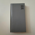 Minimalist Grey 2026 Diary Planner Notebook | New Year Stationery & Craft Supplies