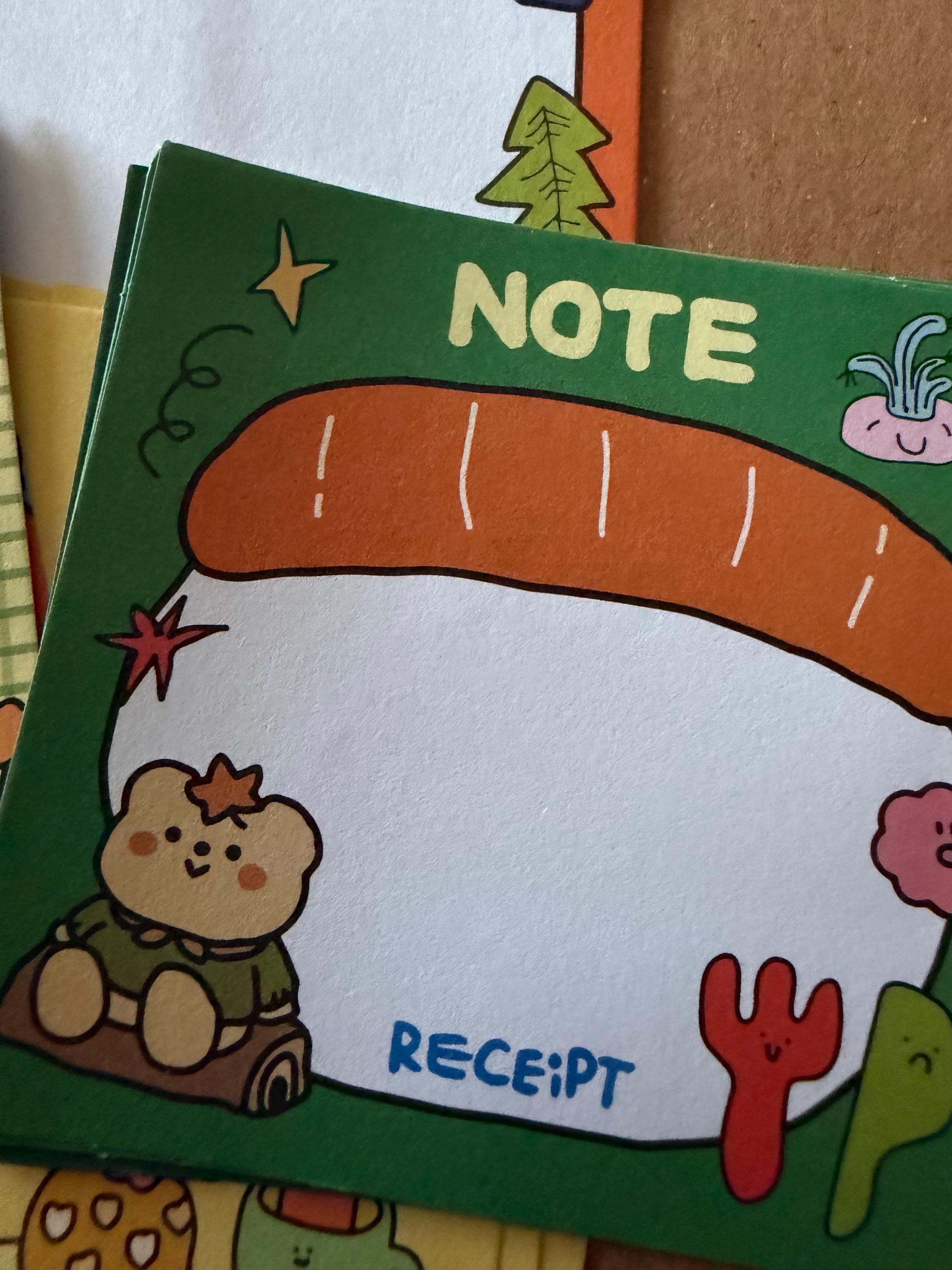 Retro Style Cute Memo Notes