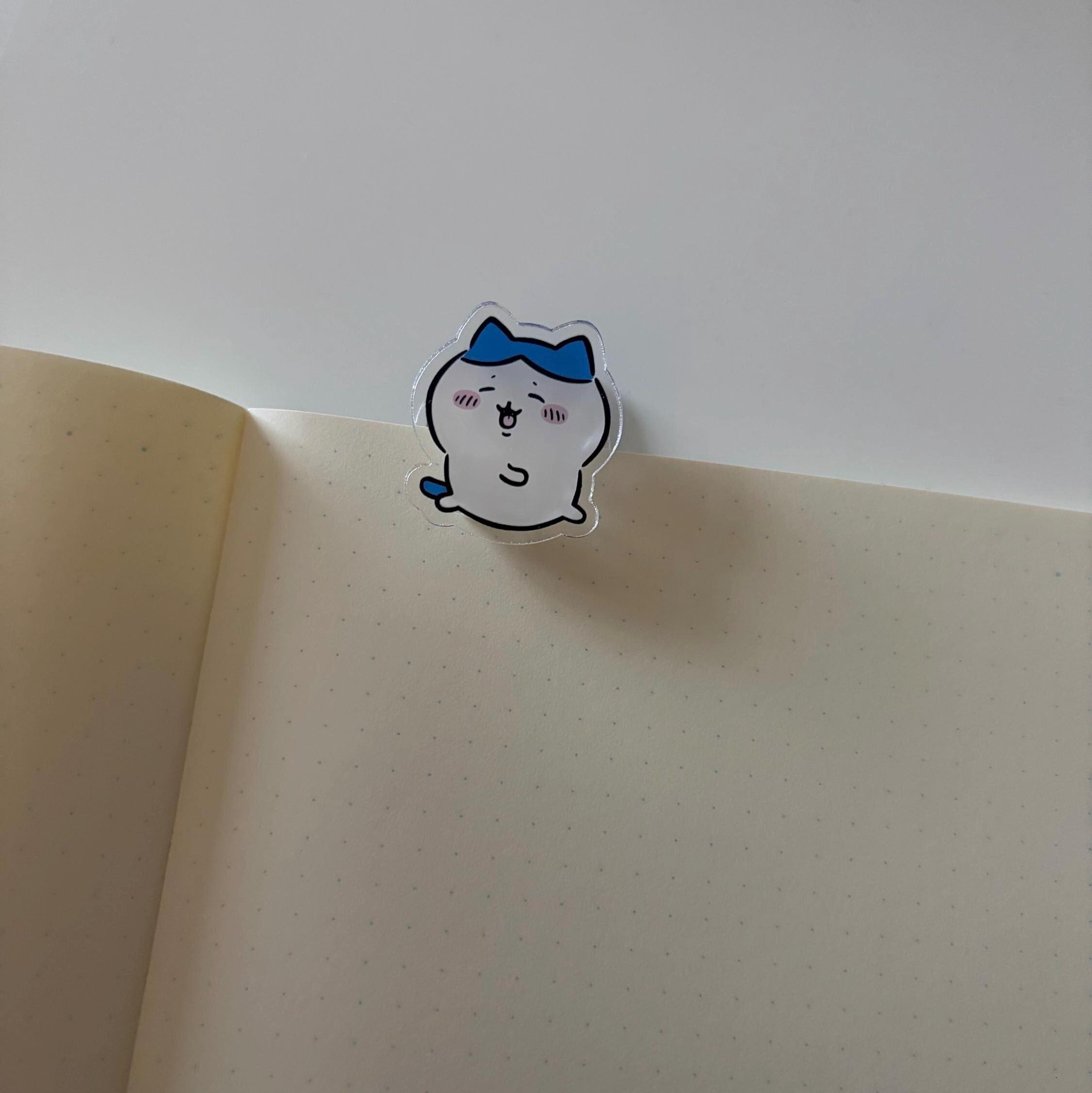 Chiikawa Kawaii Hachiware Clip Page Holder Notebooks