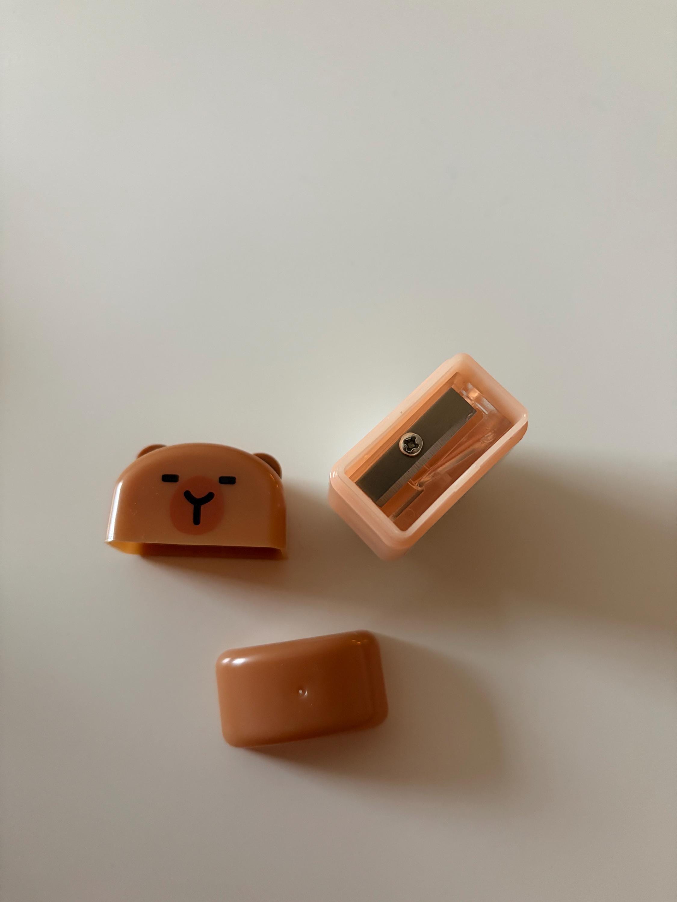 Capybara Eraser & Sharpener, Animal Stationery