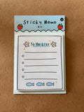 Kawaii Cat Sticky Notepad Memopad