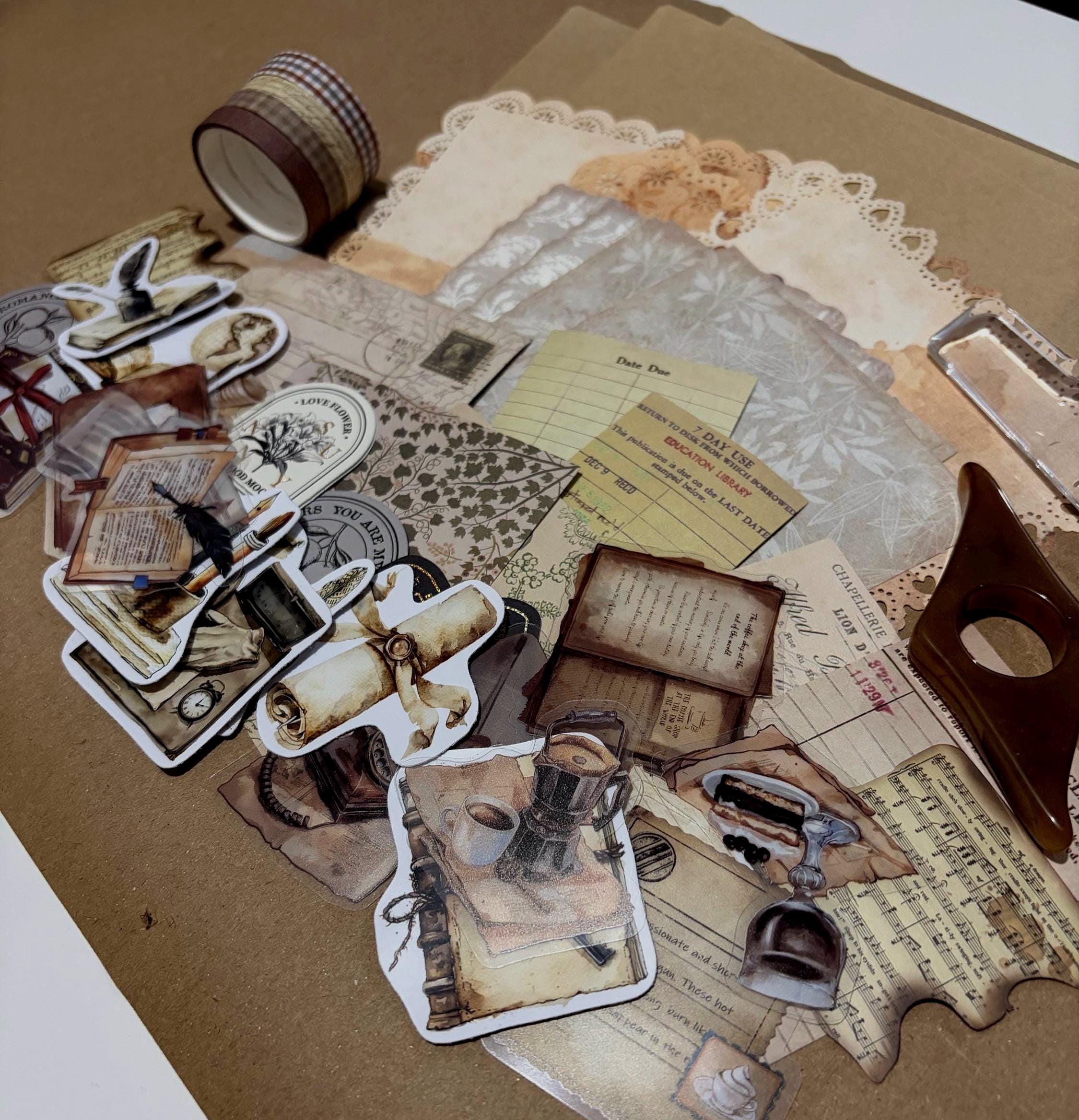 Dark Academia Ephemera Bundle