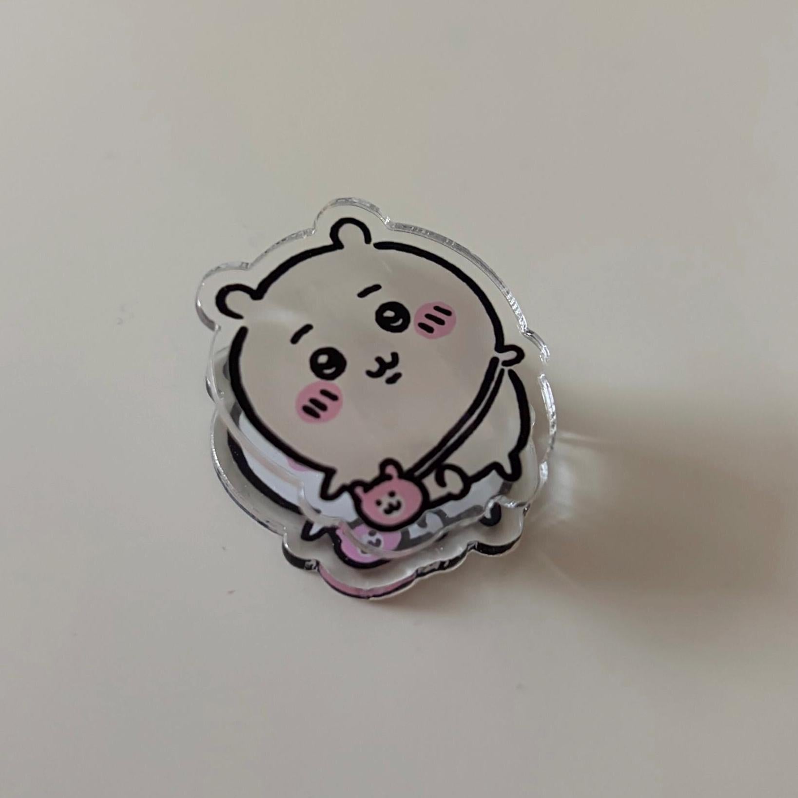 Chiikawa Kawaii Hachiware Clip Page Holder Notebooks
