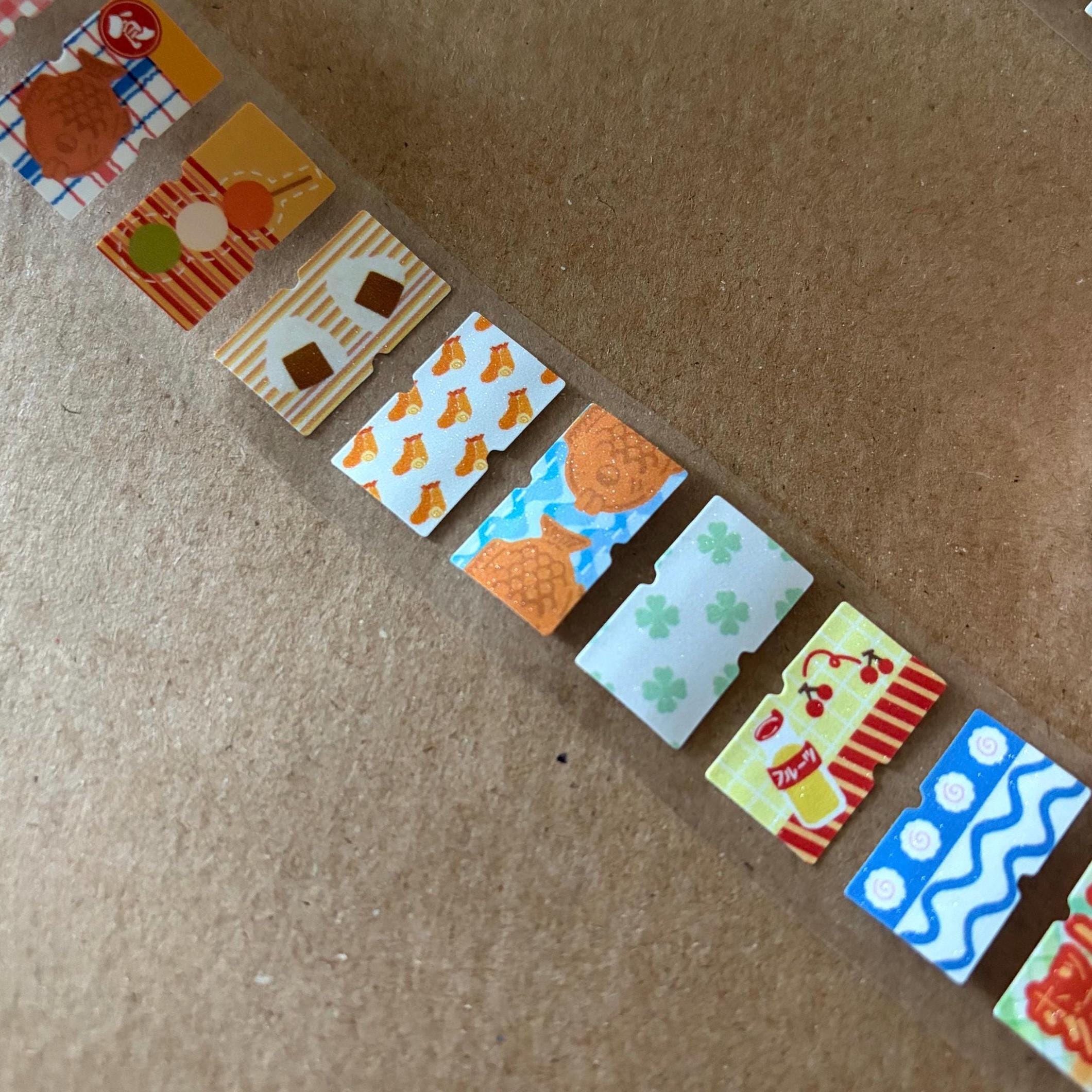 Japanese PET Washi Tape Individual Stickers Travelling Stamp Cute Kawaii