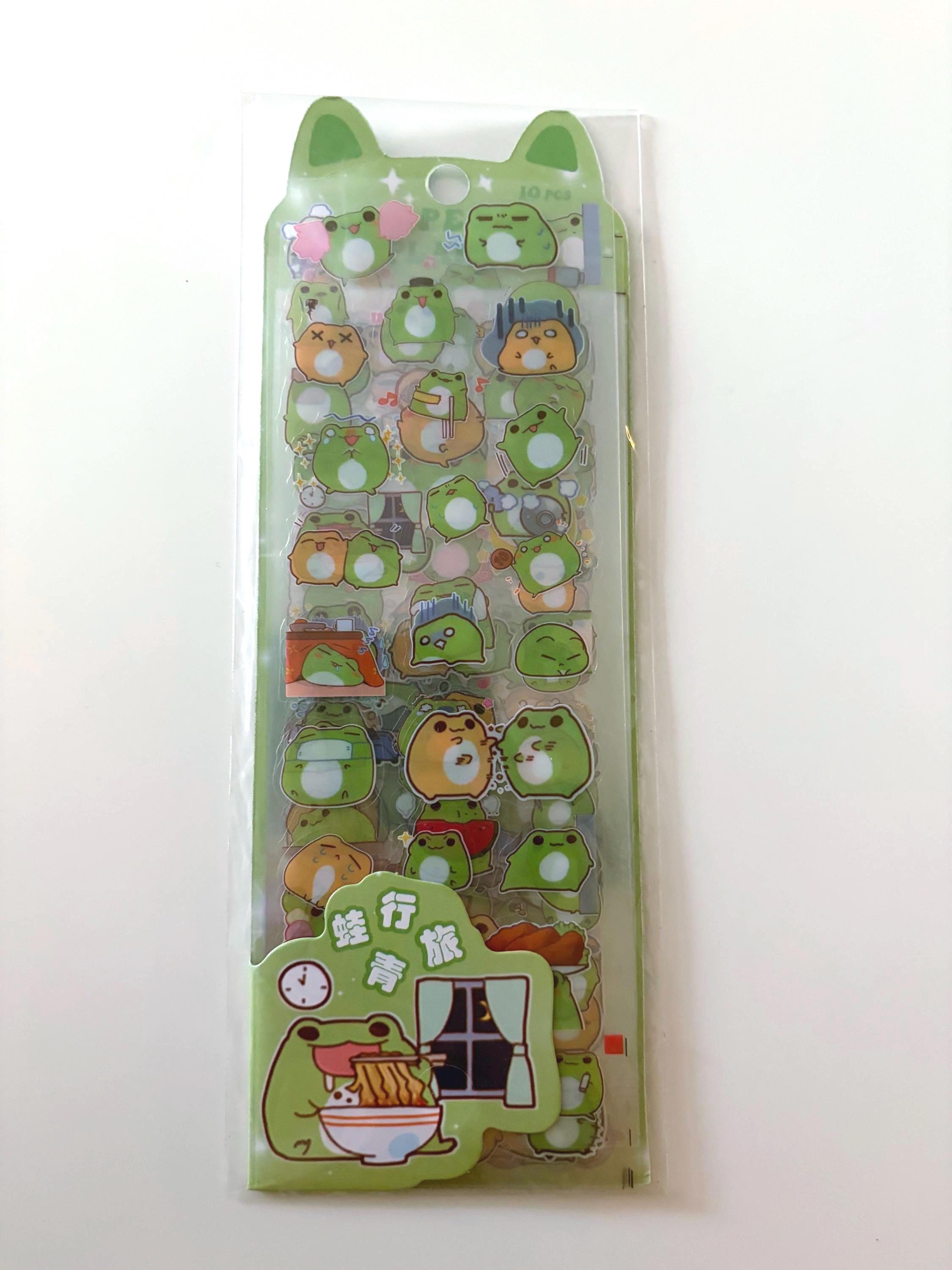 Kawaii Animal Planner Stickers – Cute Journal & Scrapbook Sticker Sheets (Pack of 10)