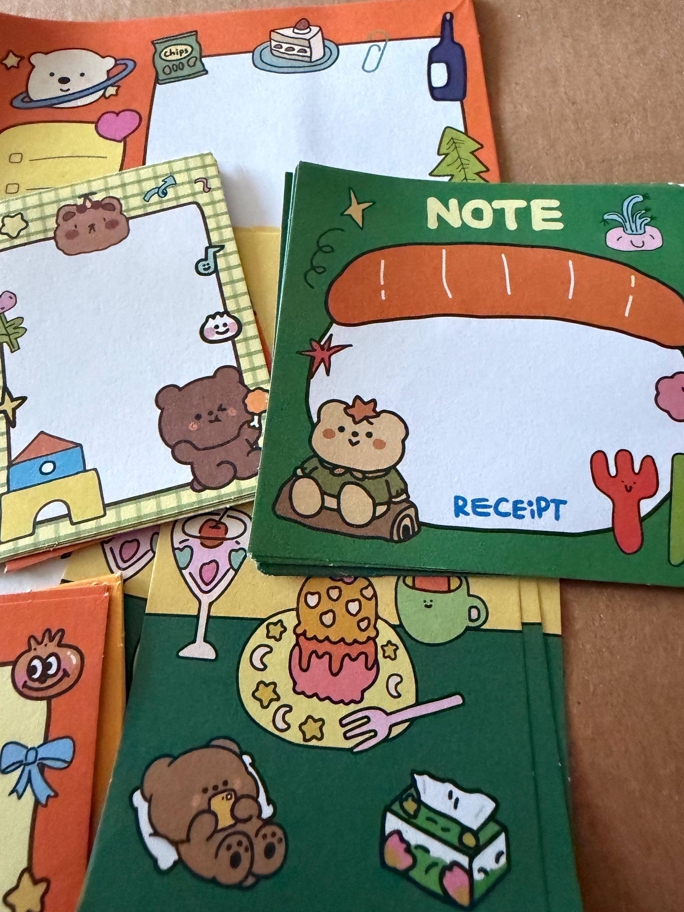 Retro Style Cute Memo Notes