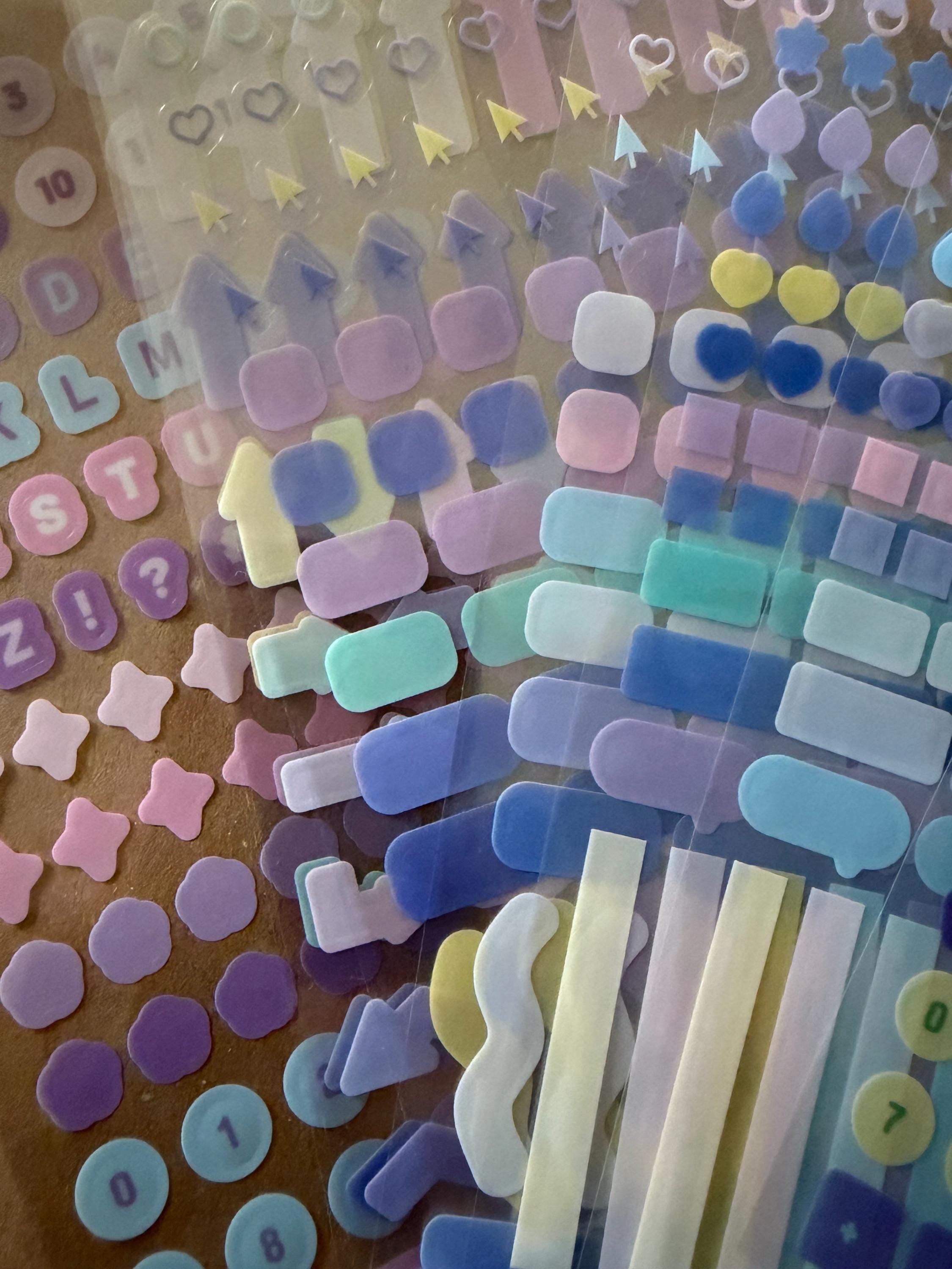 5 Sheets Label Stickers