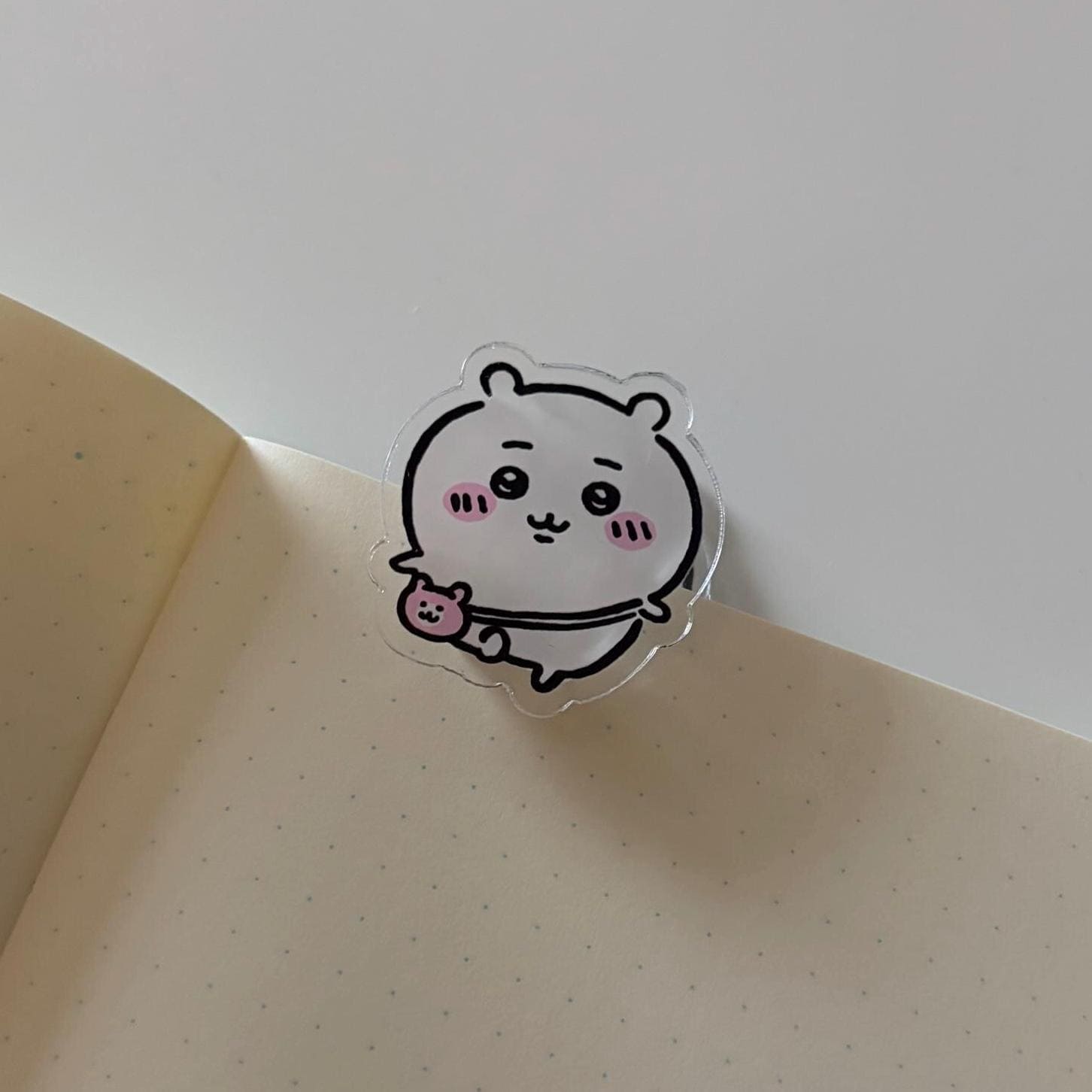 Chiikawa Kawaii Hachiware Clip Page Holder Notebooks
