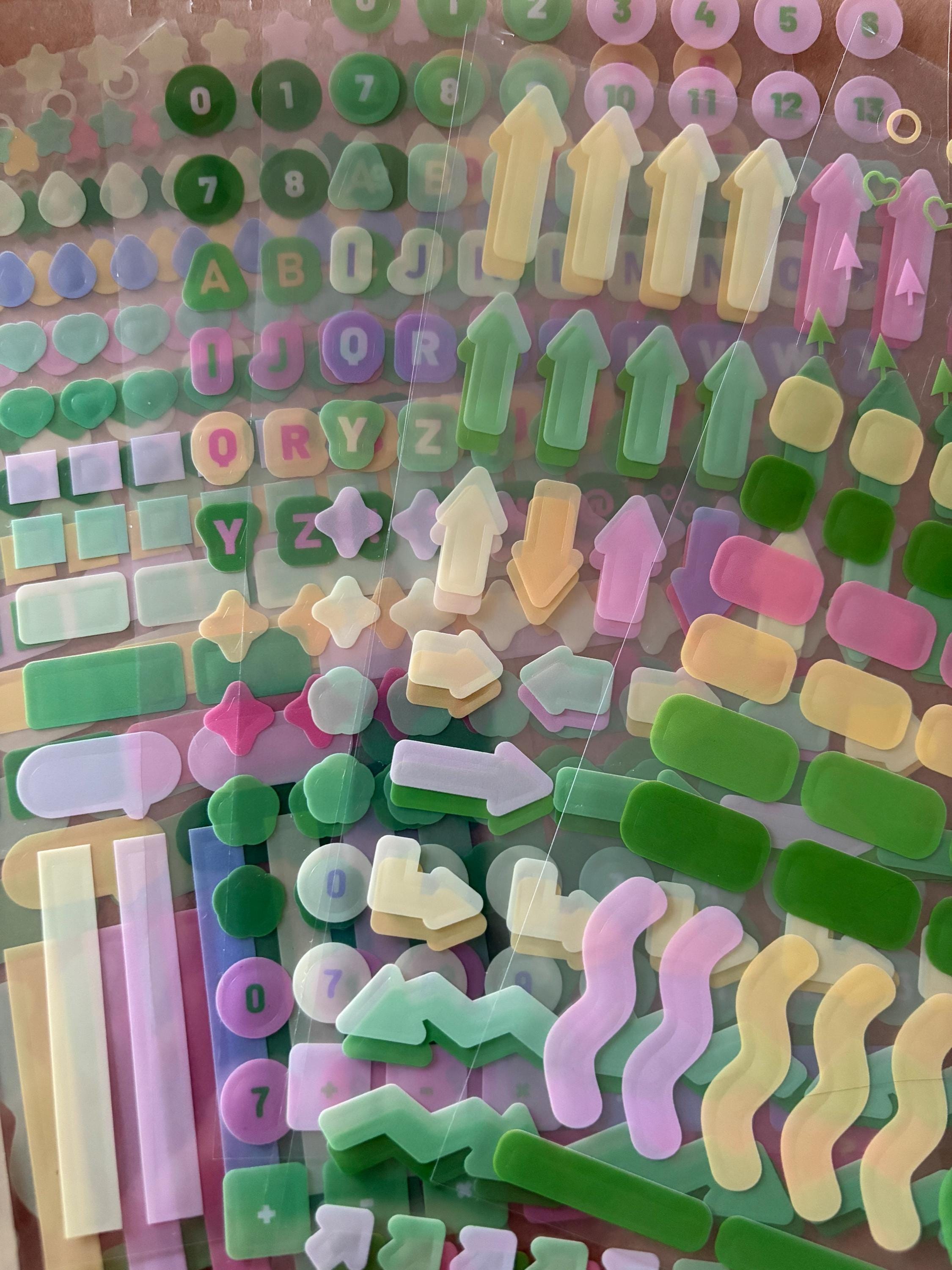 5 Sheets Label Stickers