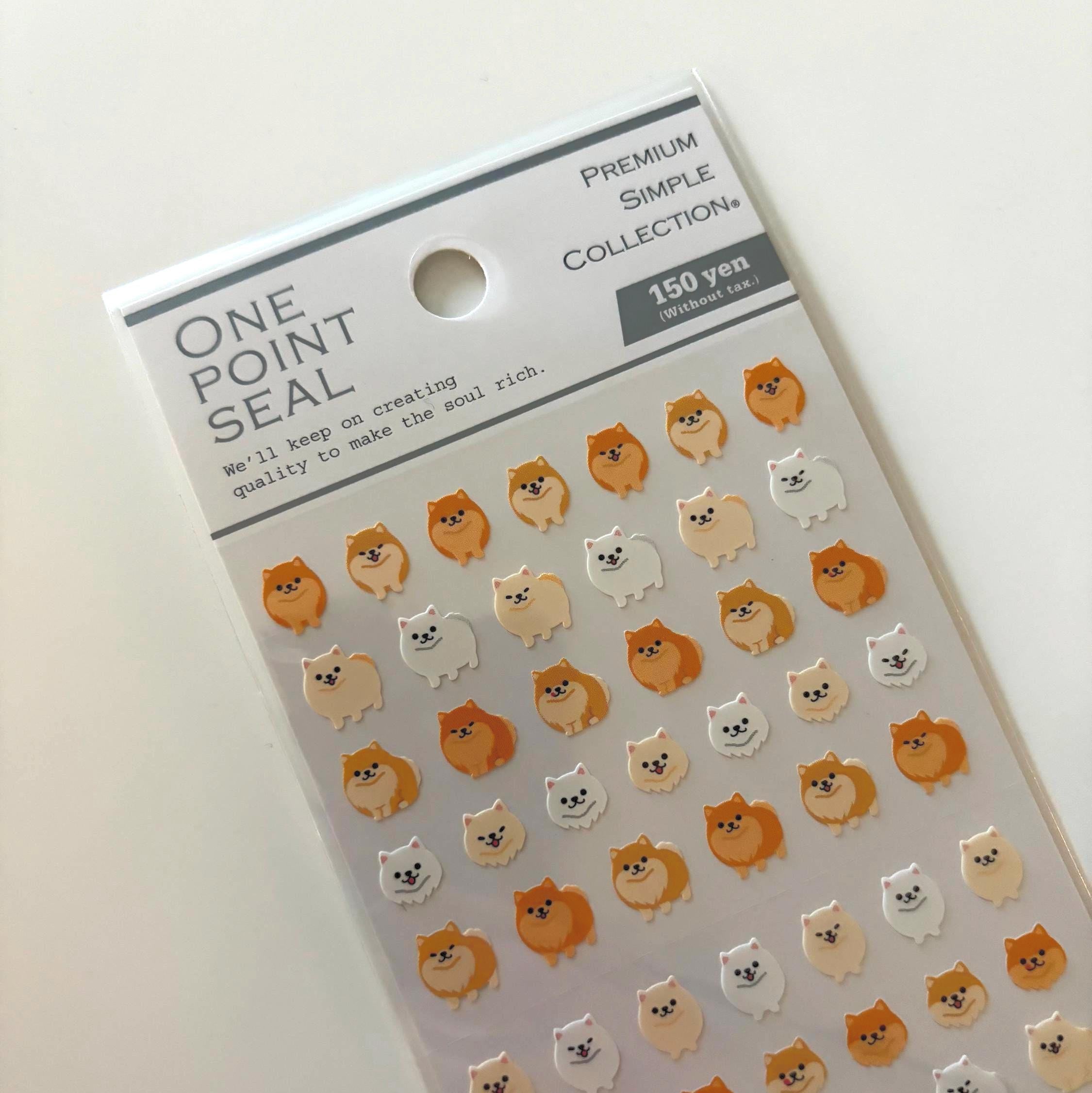Mind Wave Japanese Stickers, Animals, Daily Life, Journal Stickers