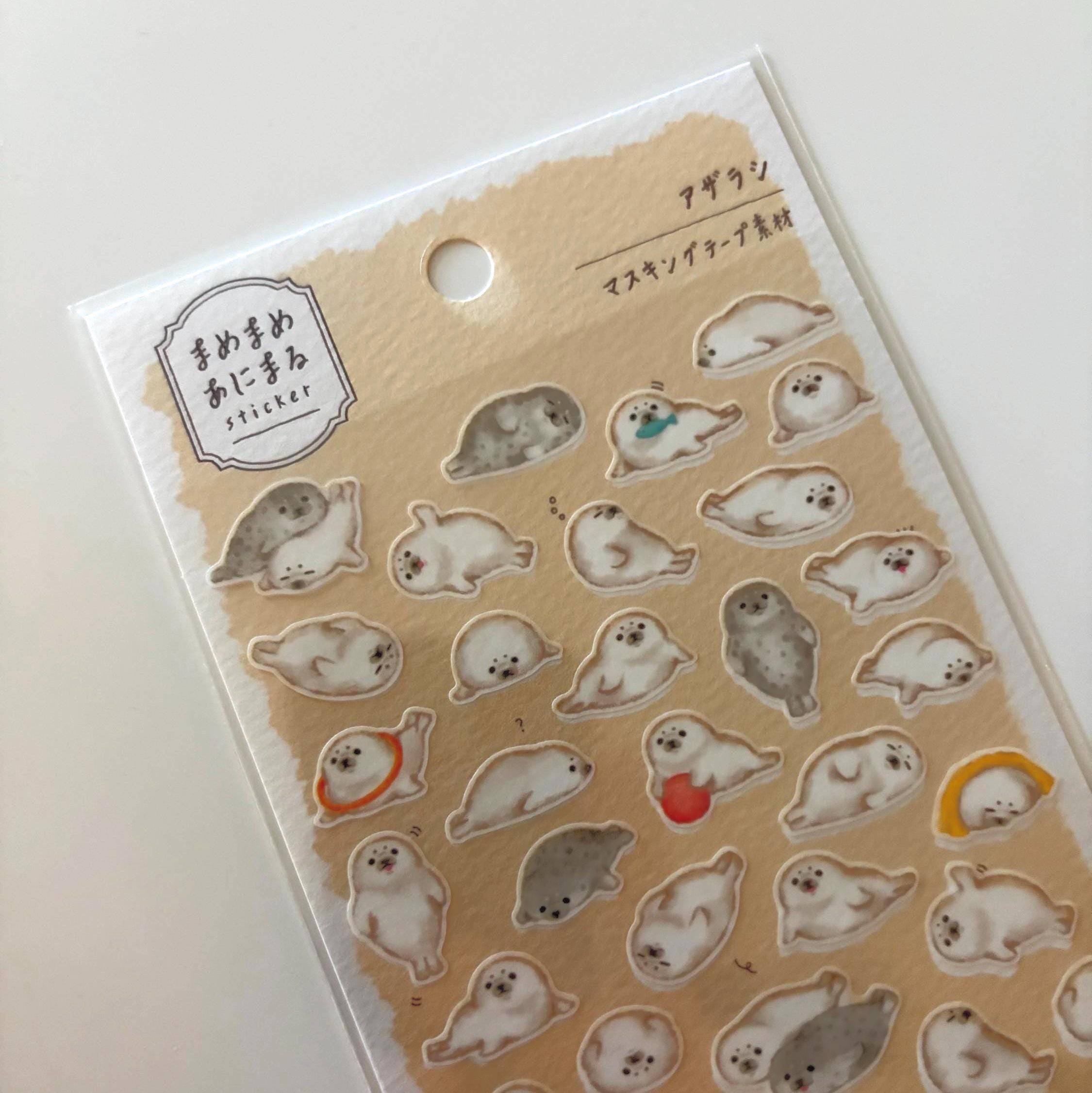 Mind Wave Seal Stickers -  Animal Planner Stickers