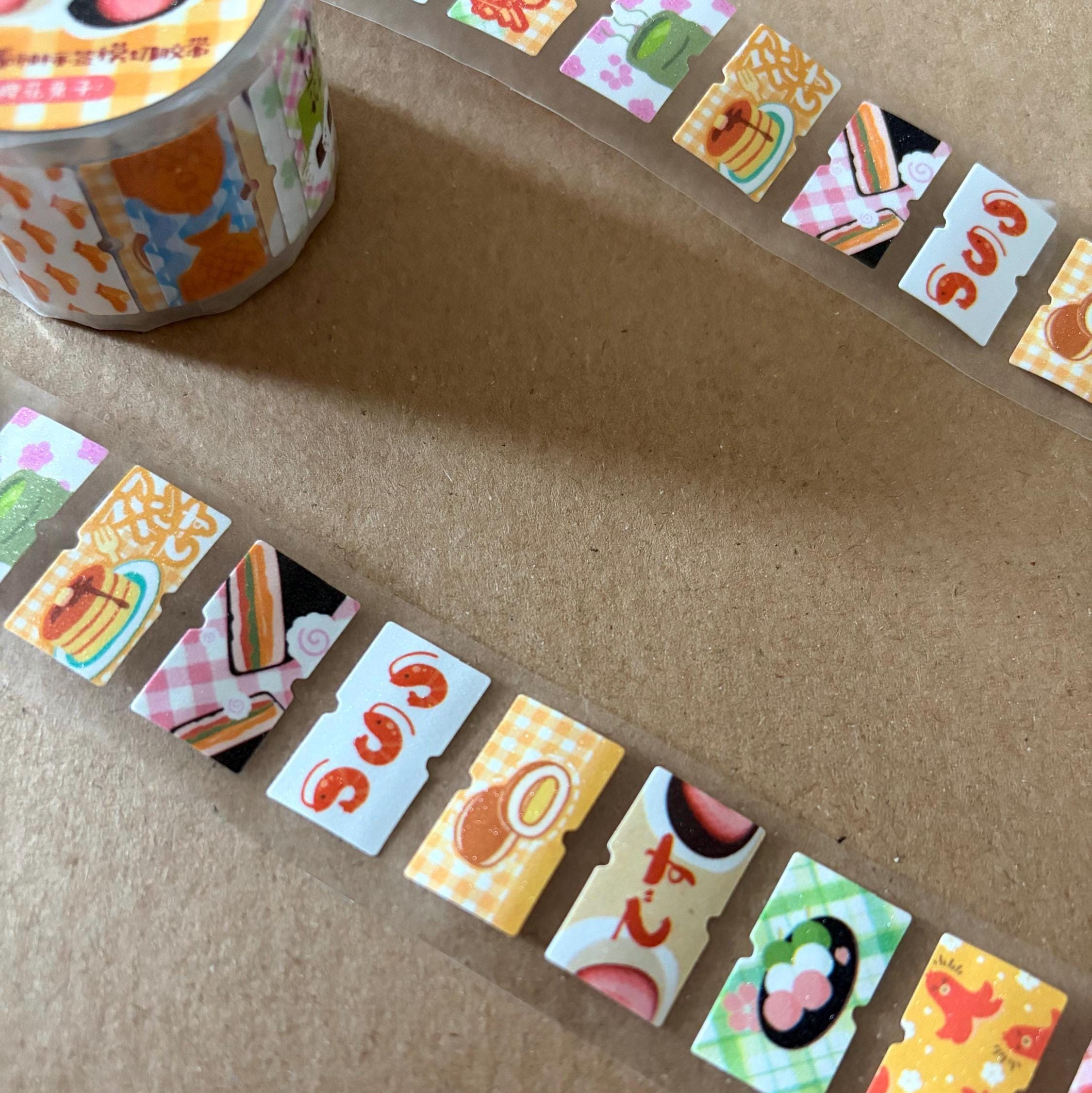 Japanese PET Washi Tape Individual Stickers Travelling Stamp Cute Kawaii