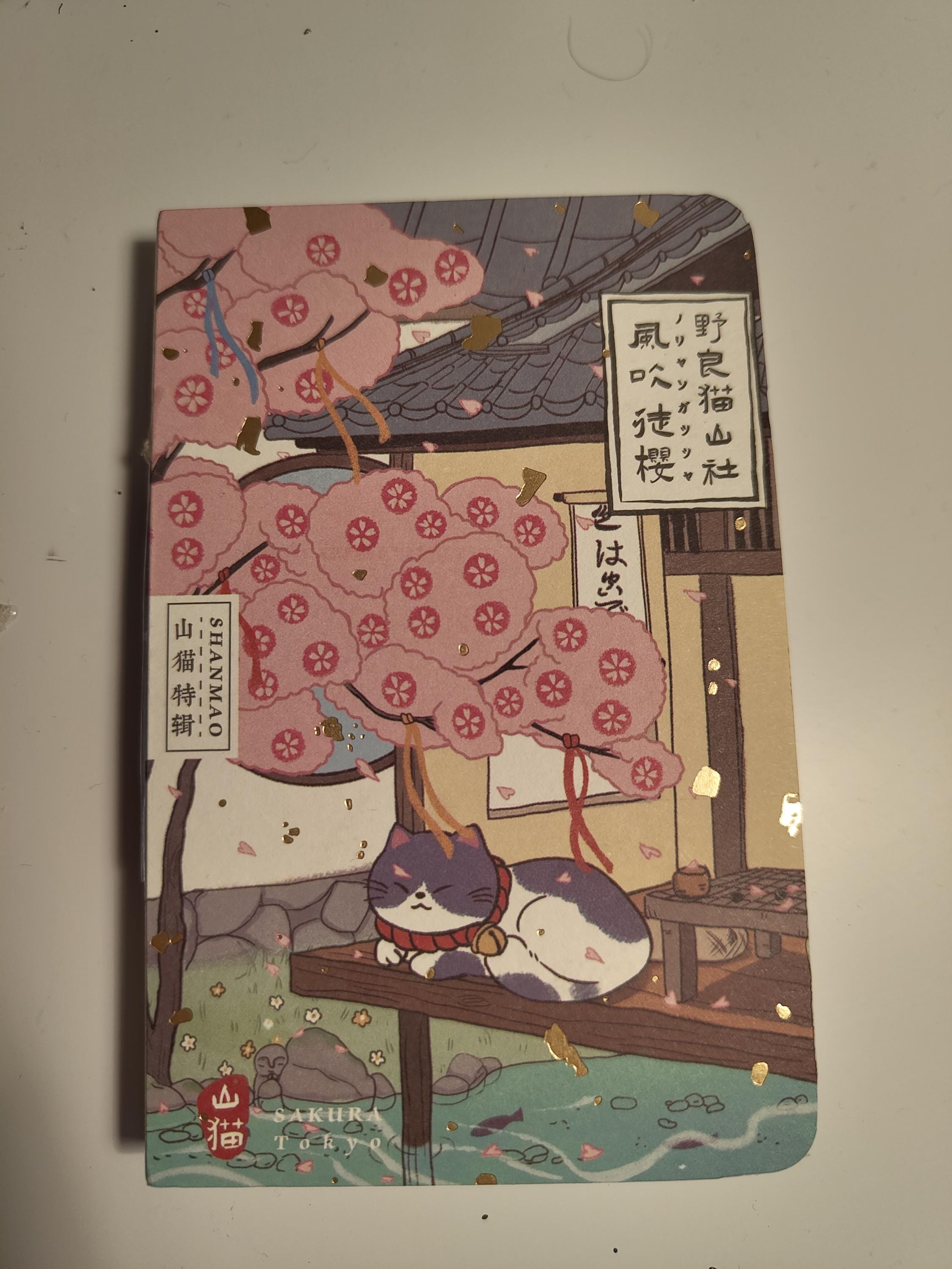 A7 Cat Diary Notebook