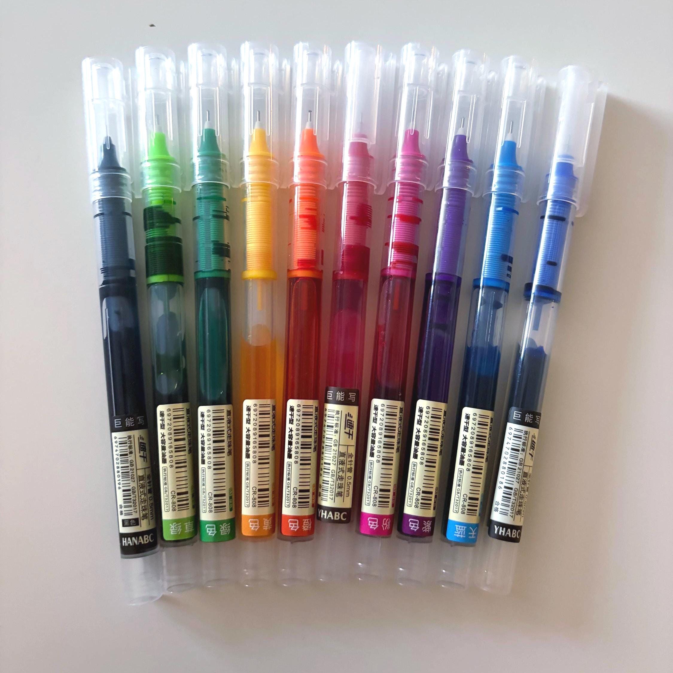 Set of Fineliner Pens – Japanese/Chinese Thin Tip Drawing, Writing & Journaling Pen Set