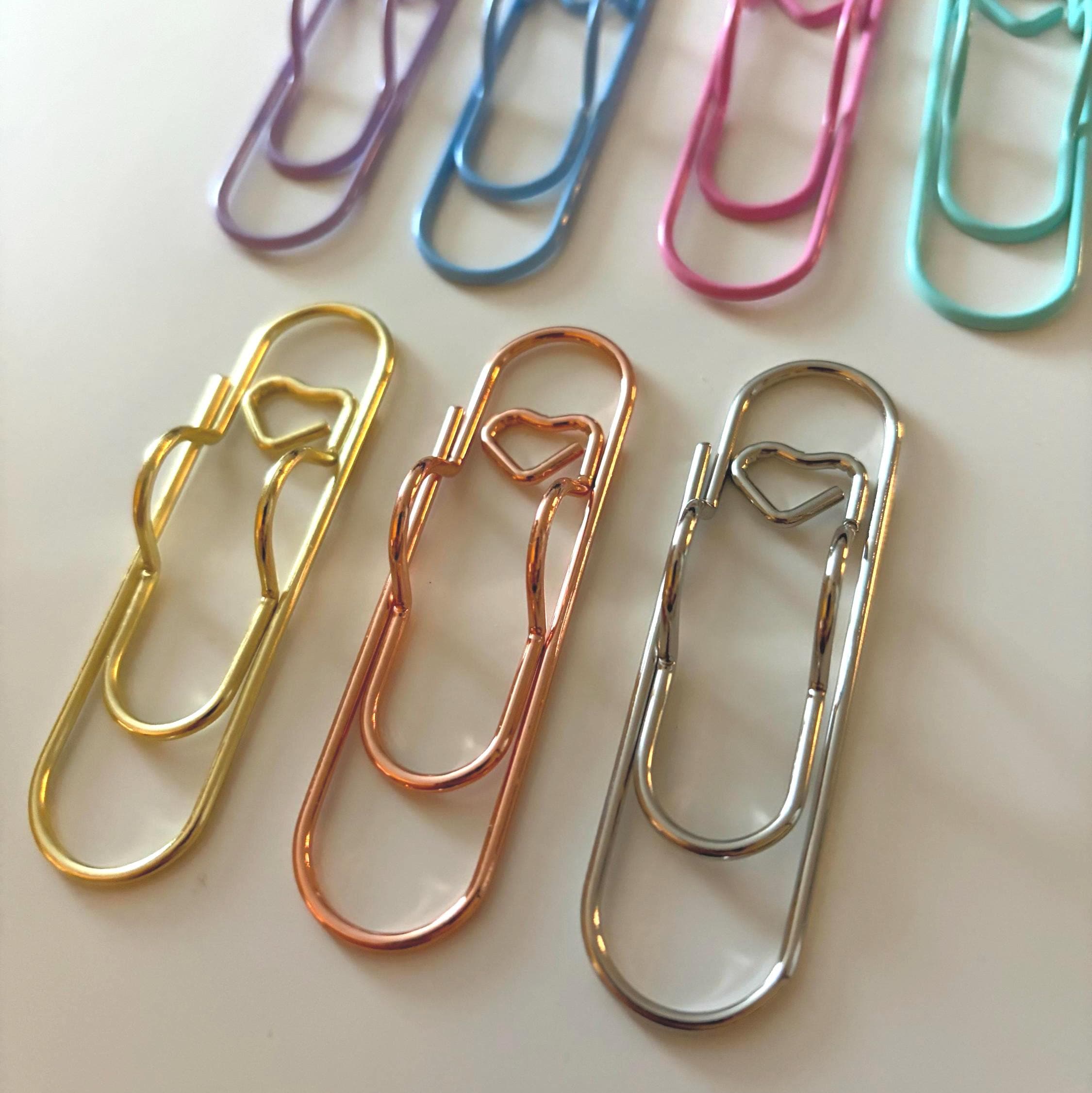 Colourful Pen Holder Clip Notebook Journal Accessories Craft Supplies