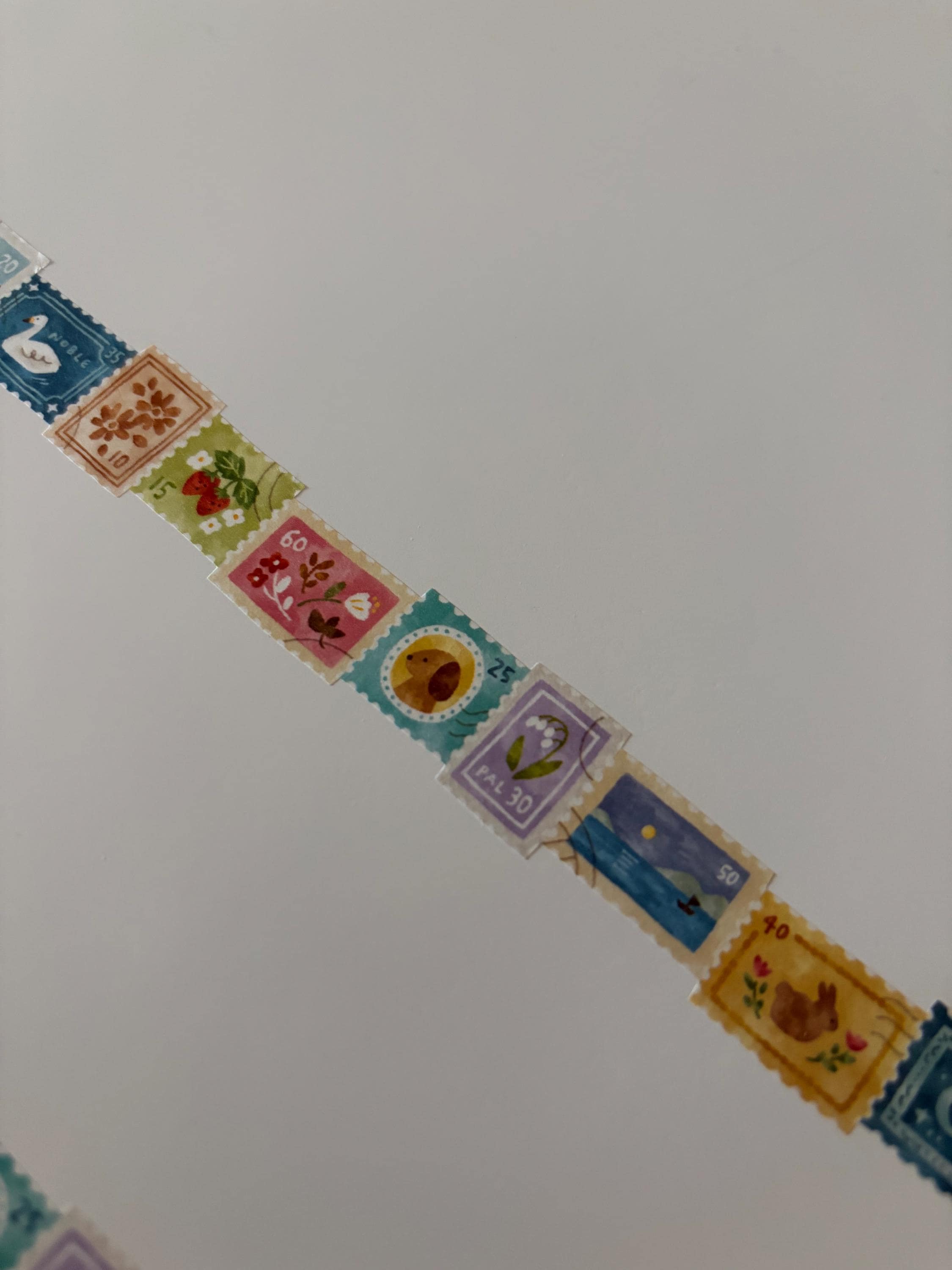 Mind Wave Japanese Washi Tape: Die Cut Stamps for Journaling