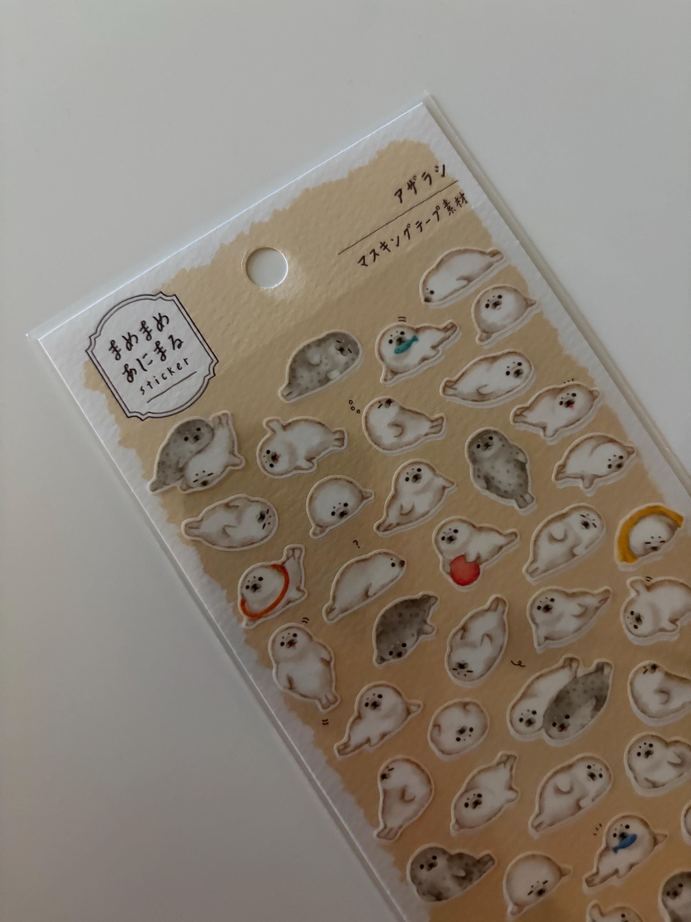 Mind Wave Seal Stickers -  Animal Planner Stickers