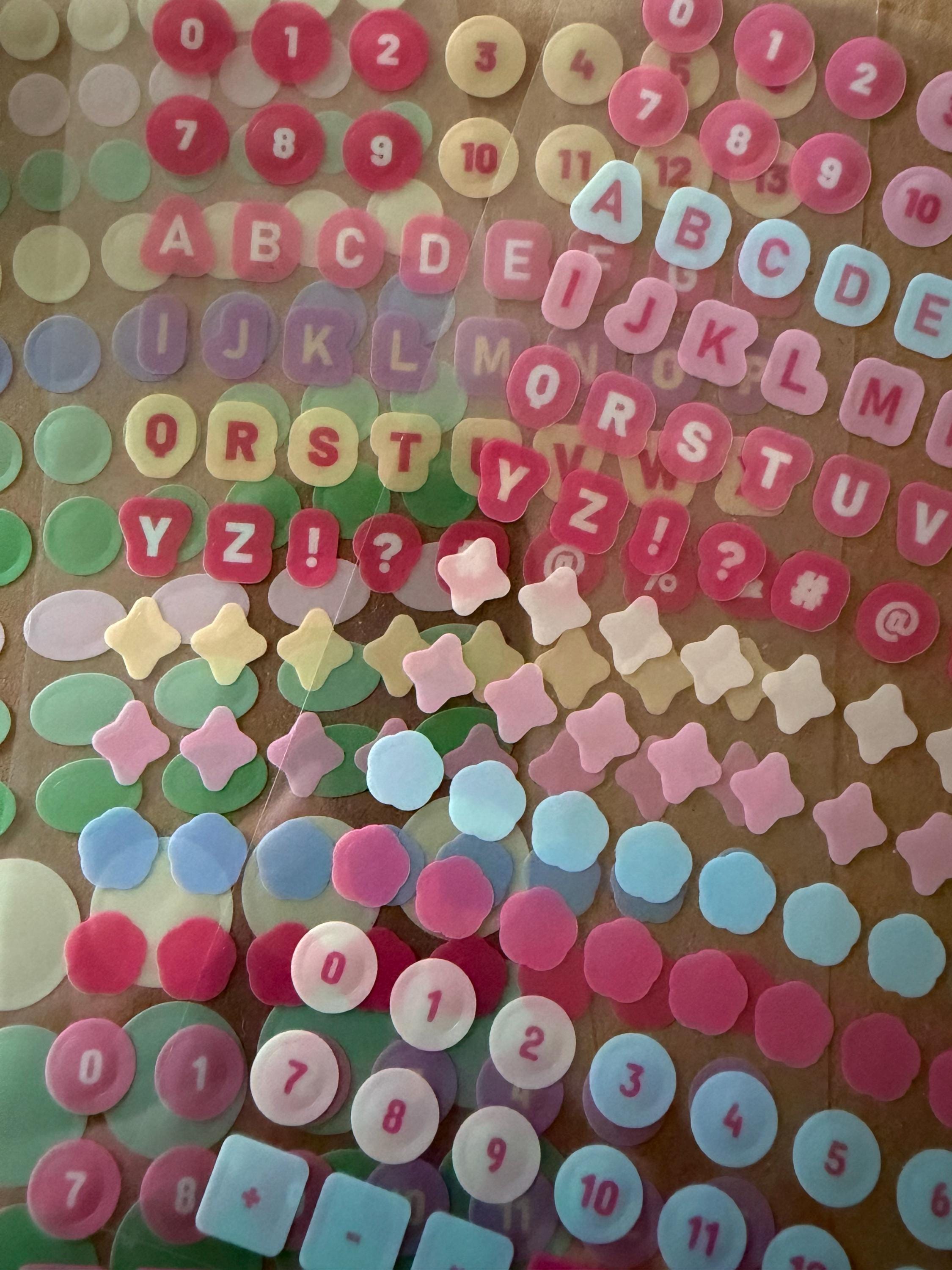 5 Sheets Label Stickers