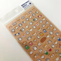 Mind Wave Hedgehog Stickers, Japanese Stationery, Planner Kawaii