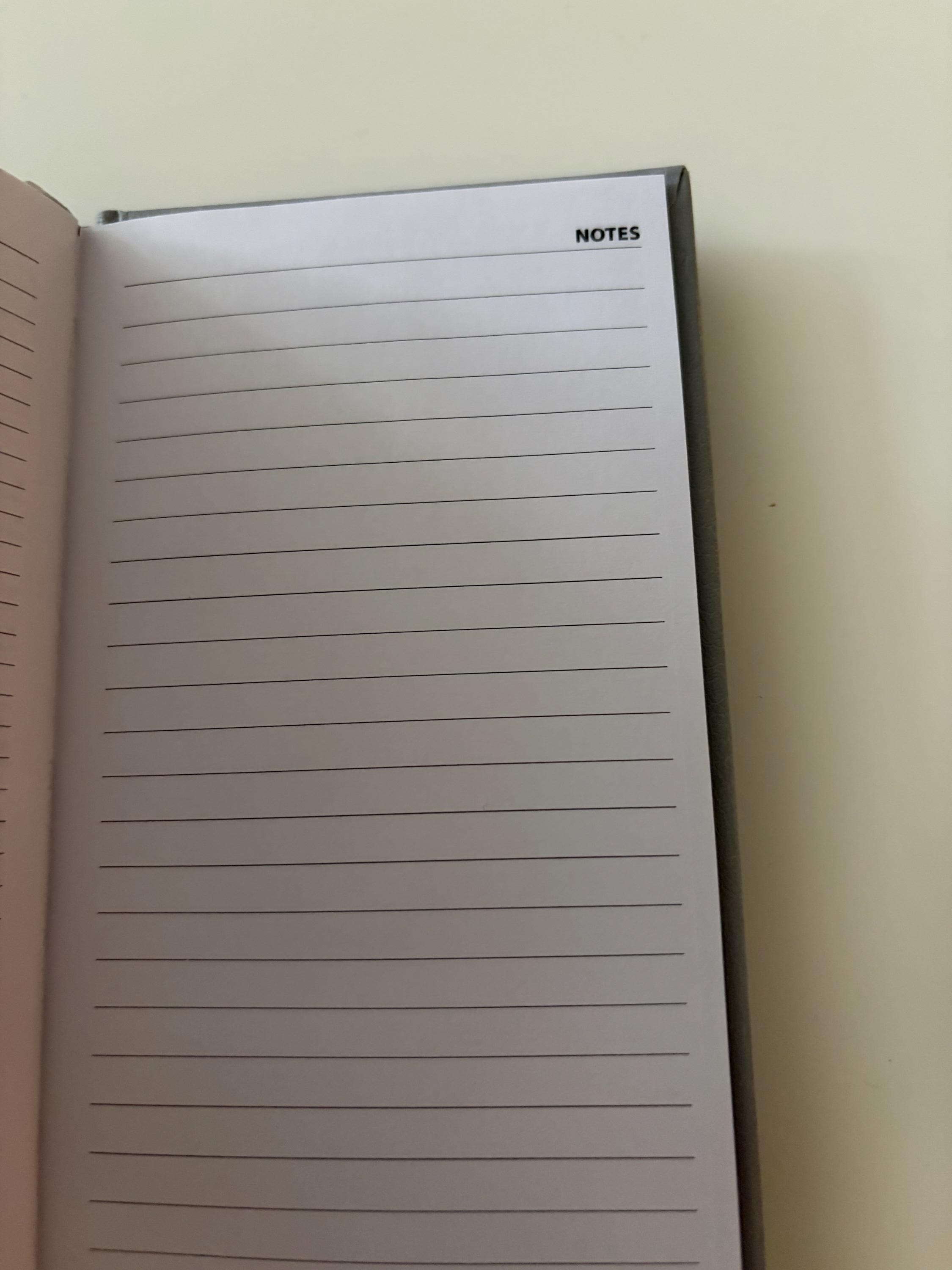 Minimalist Grey 2026 Diary Planner Notebook | New Year Stationery & Craft Supplies