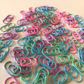 10pcs Colourful Kawaii Style Paper Clips | Cute & Fun Stationery Accessory