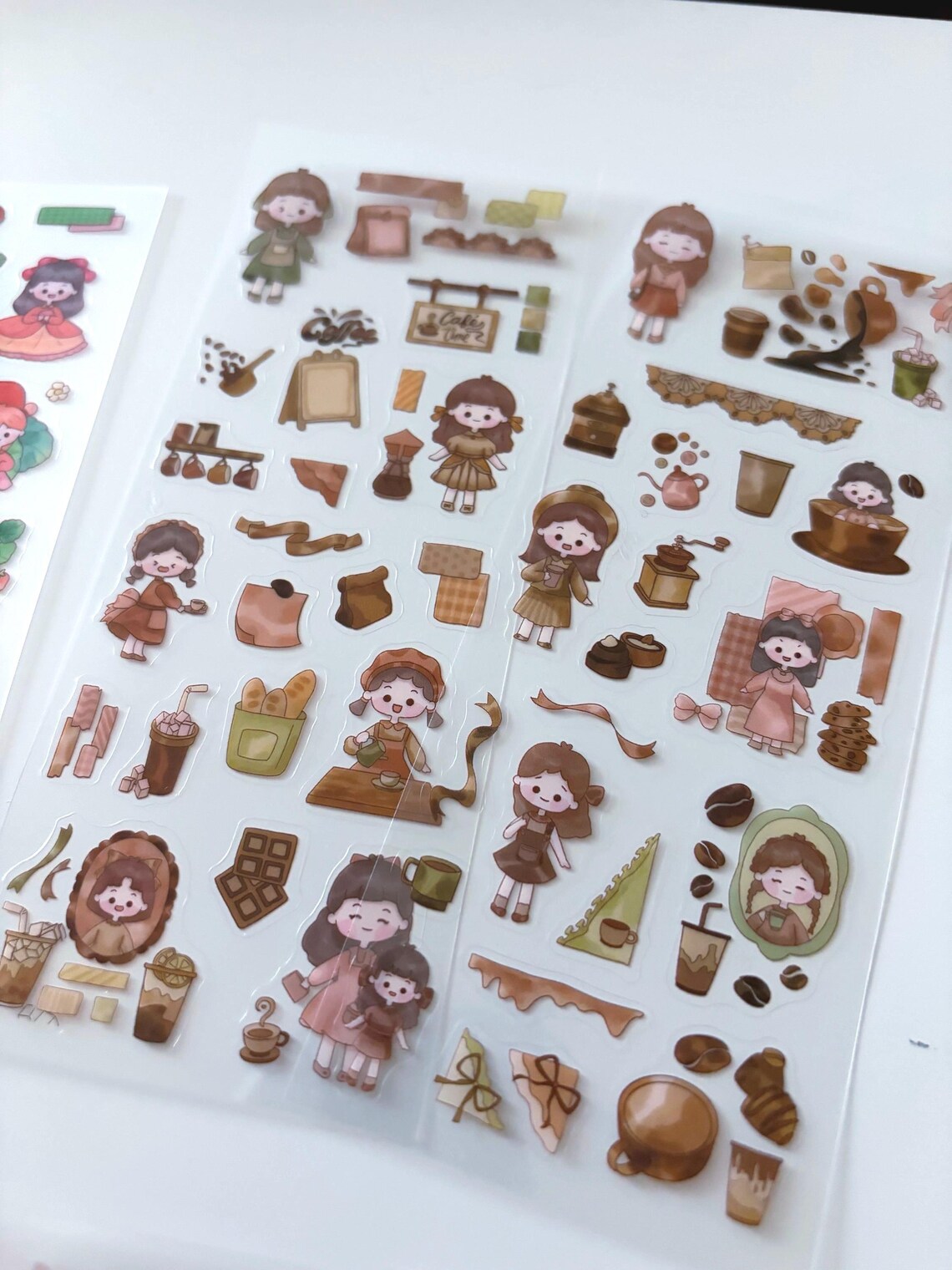 Kawaii Animal Planner Stickers – Cute Journal & Scrapbook Sticker Sheets (Pack of 10)